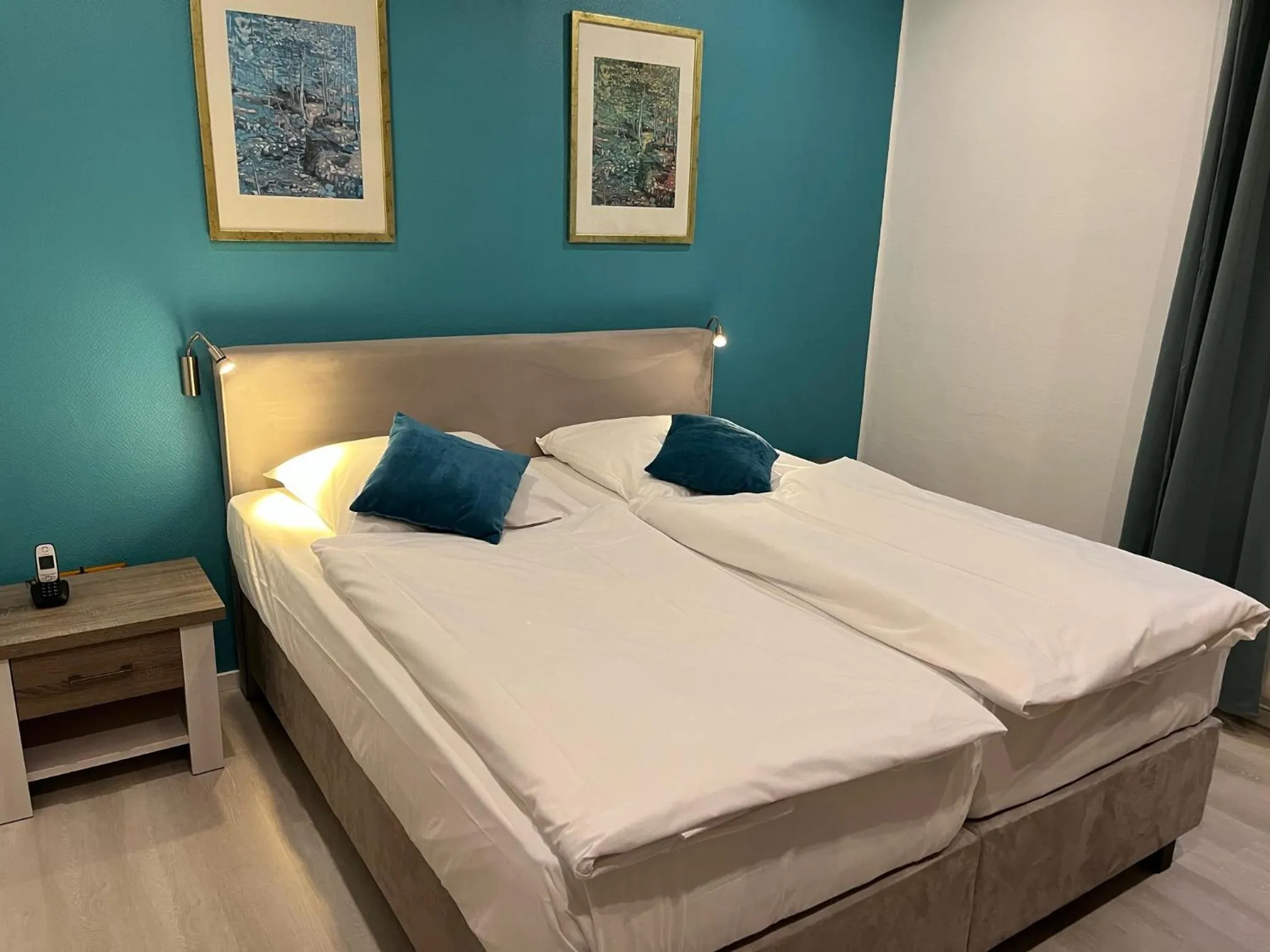 Bed in Hotel Aquarius Braunschweig