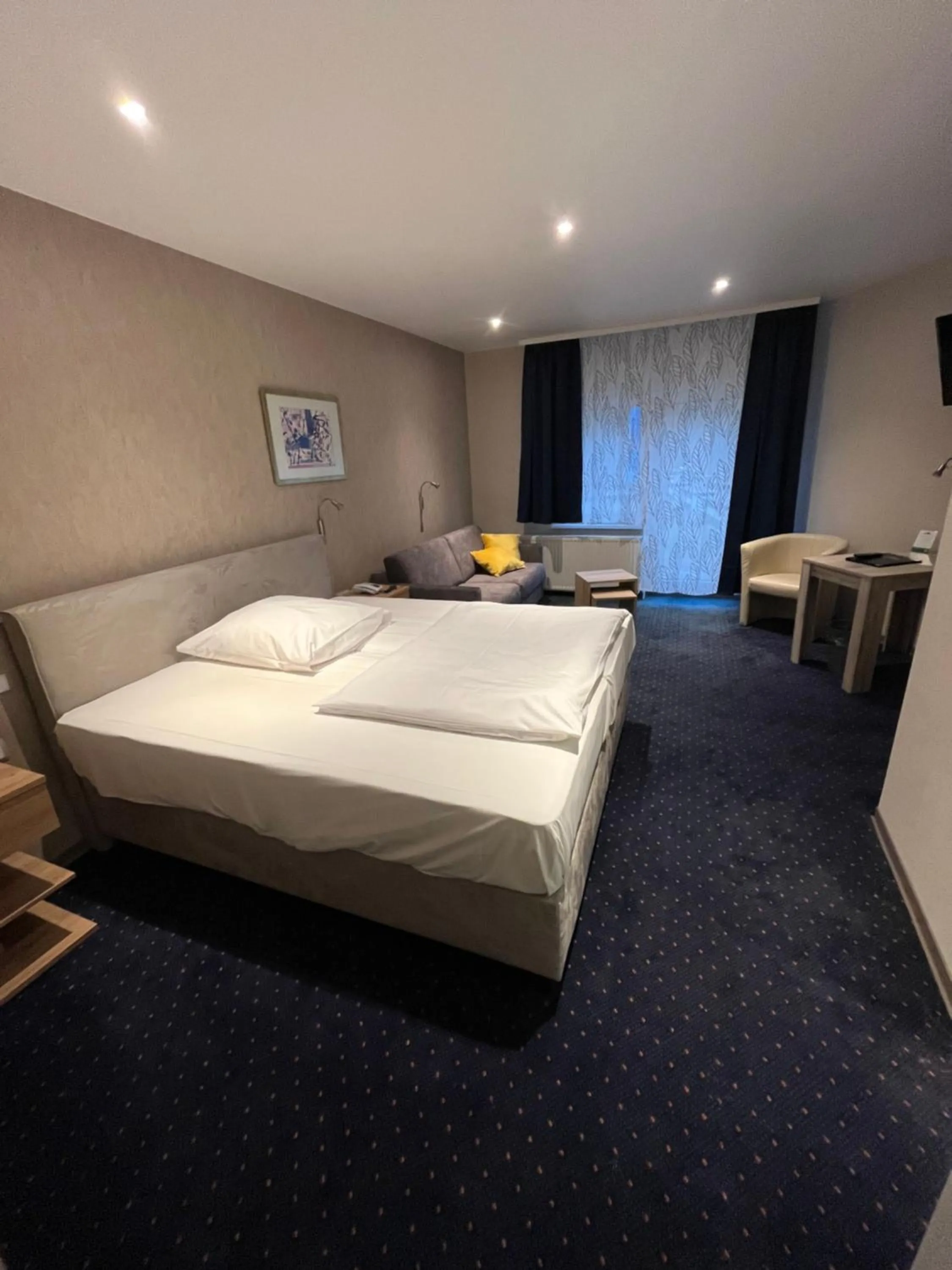 Bed in Hotel Aquarius Braunschweig