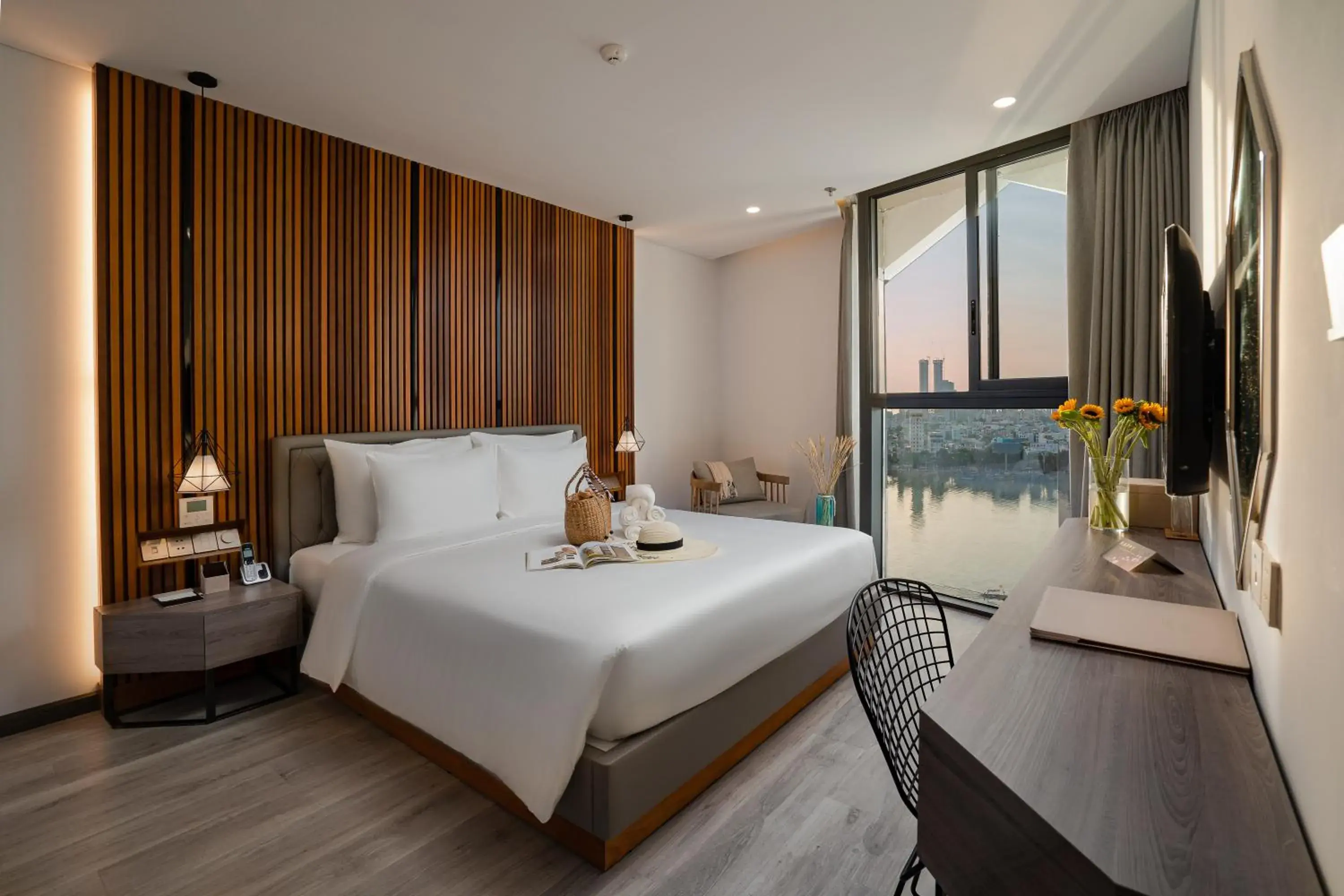 Bed in HAIAN Riverfront Hotel Da Nang Bed in HAIAN Riverfront Hotel Da Nang