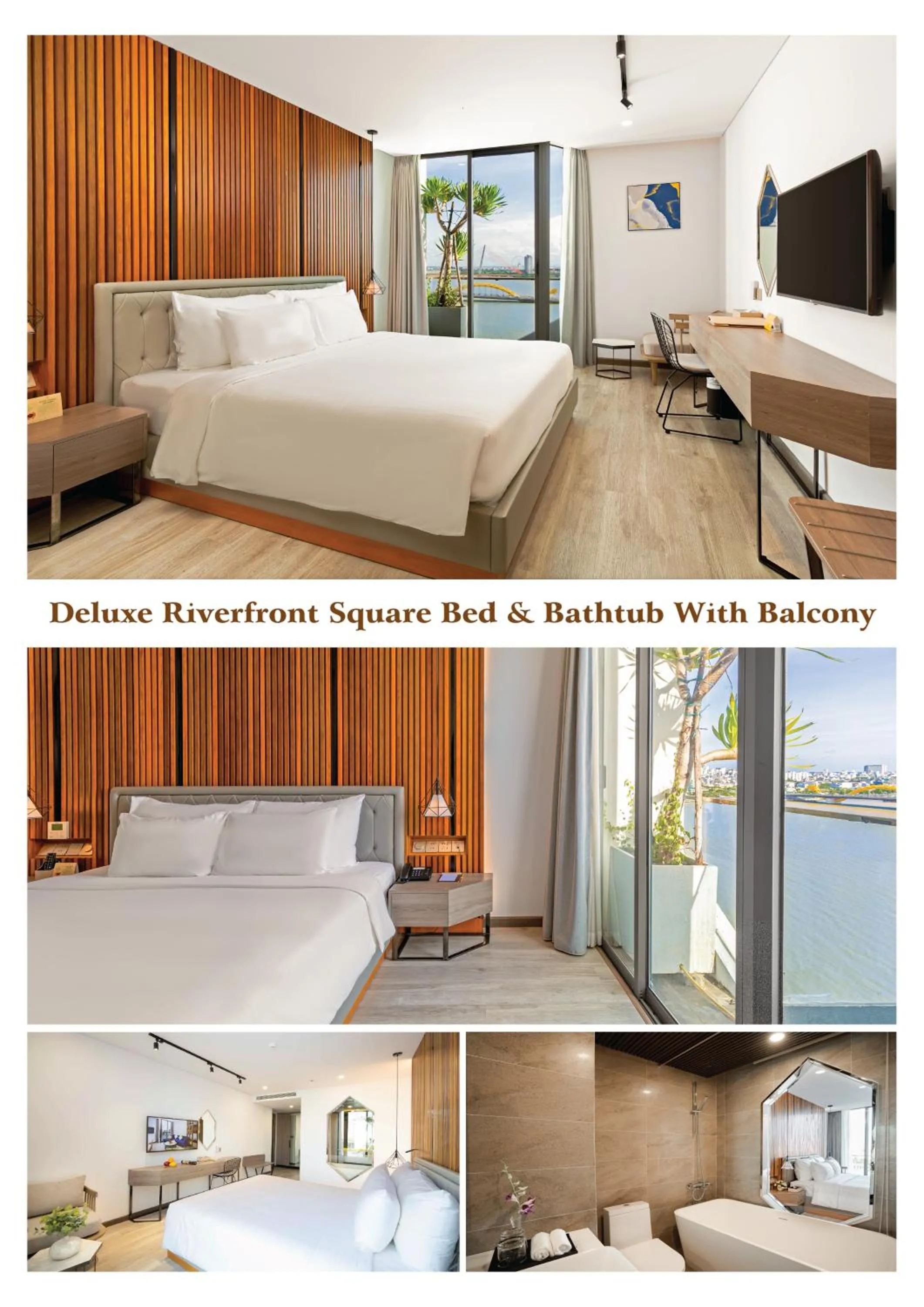 Bed in HAIAN Riverfront Hotel Da Nang