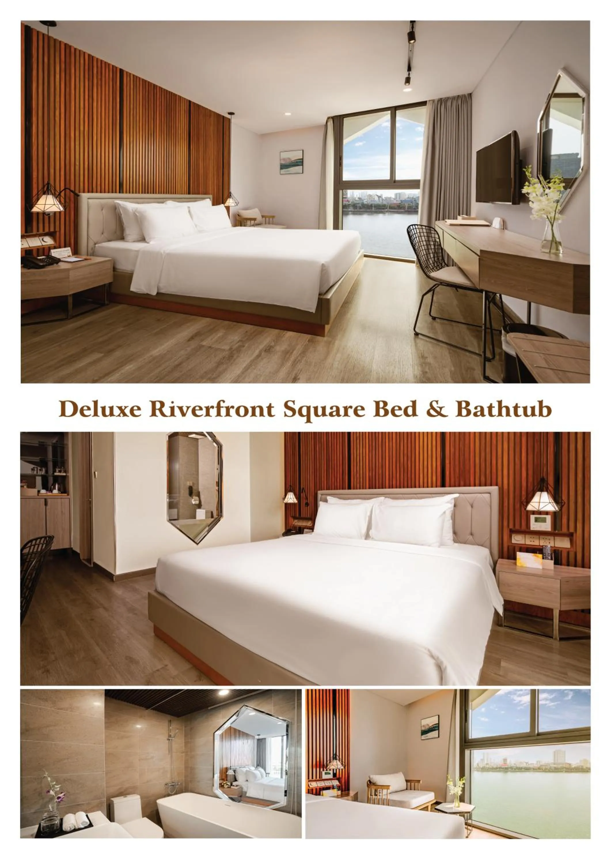 Bed in HAIAN Riverfront Hotel Da Nang