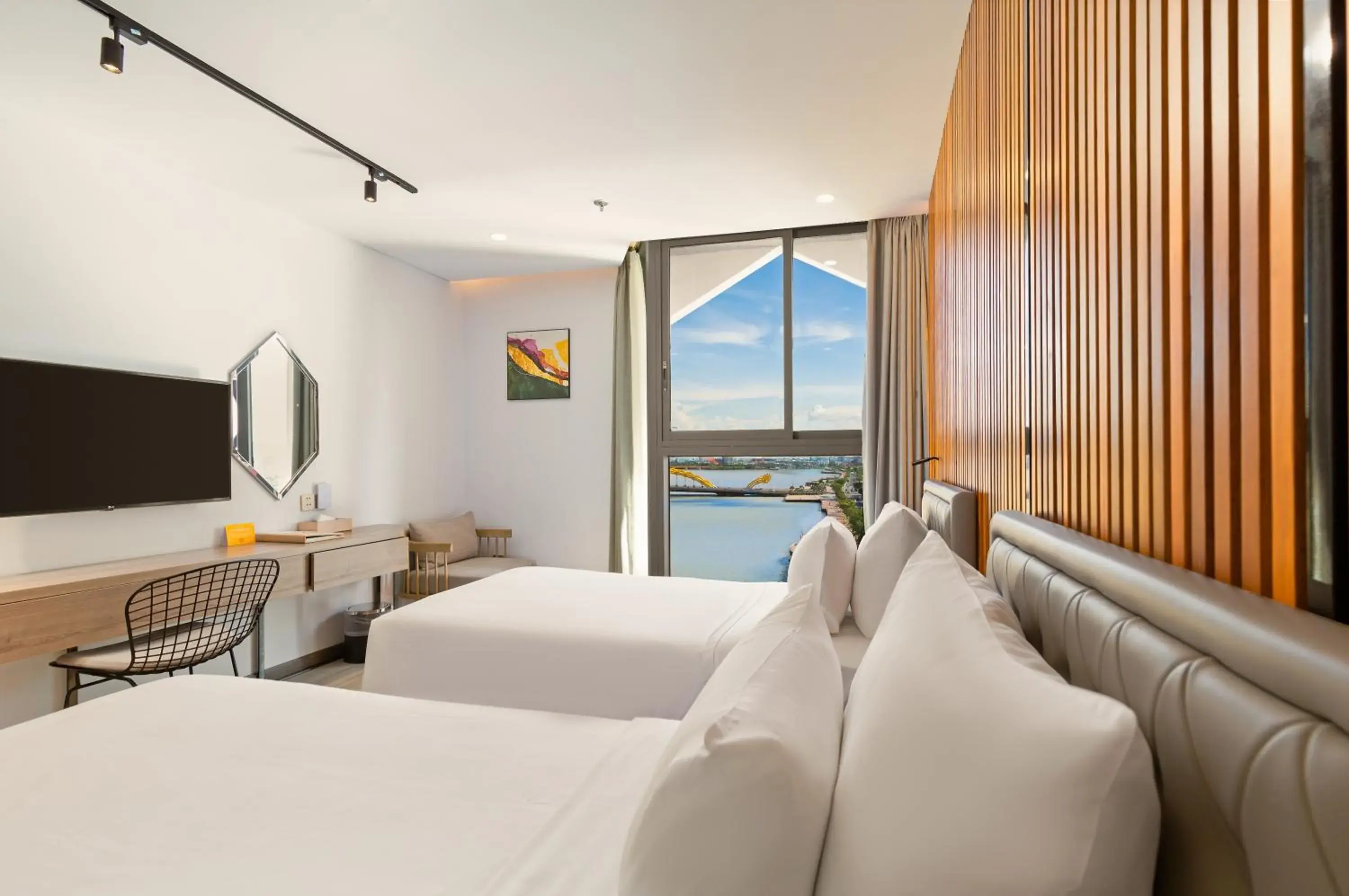 Bed in HAIAN Riverfront Hotel Da Nang Bed in HAIAN Riverfront Hotel Da Nang