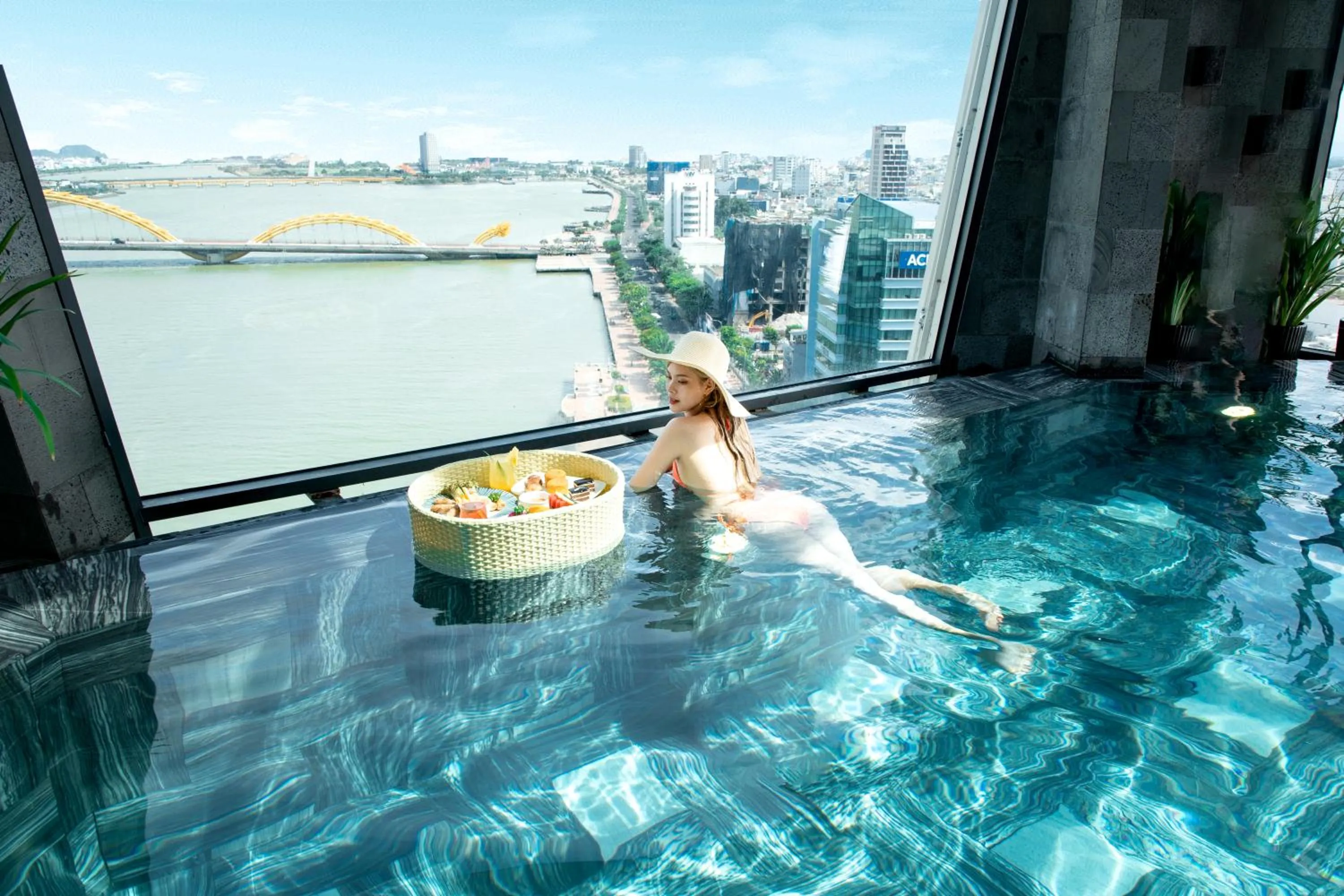 Swimming pool in HAIAN Riverfront Hotel Da Nang