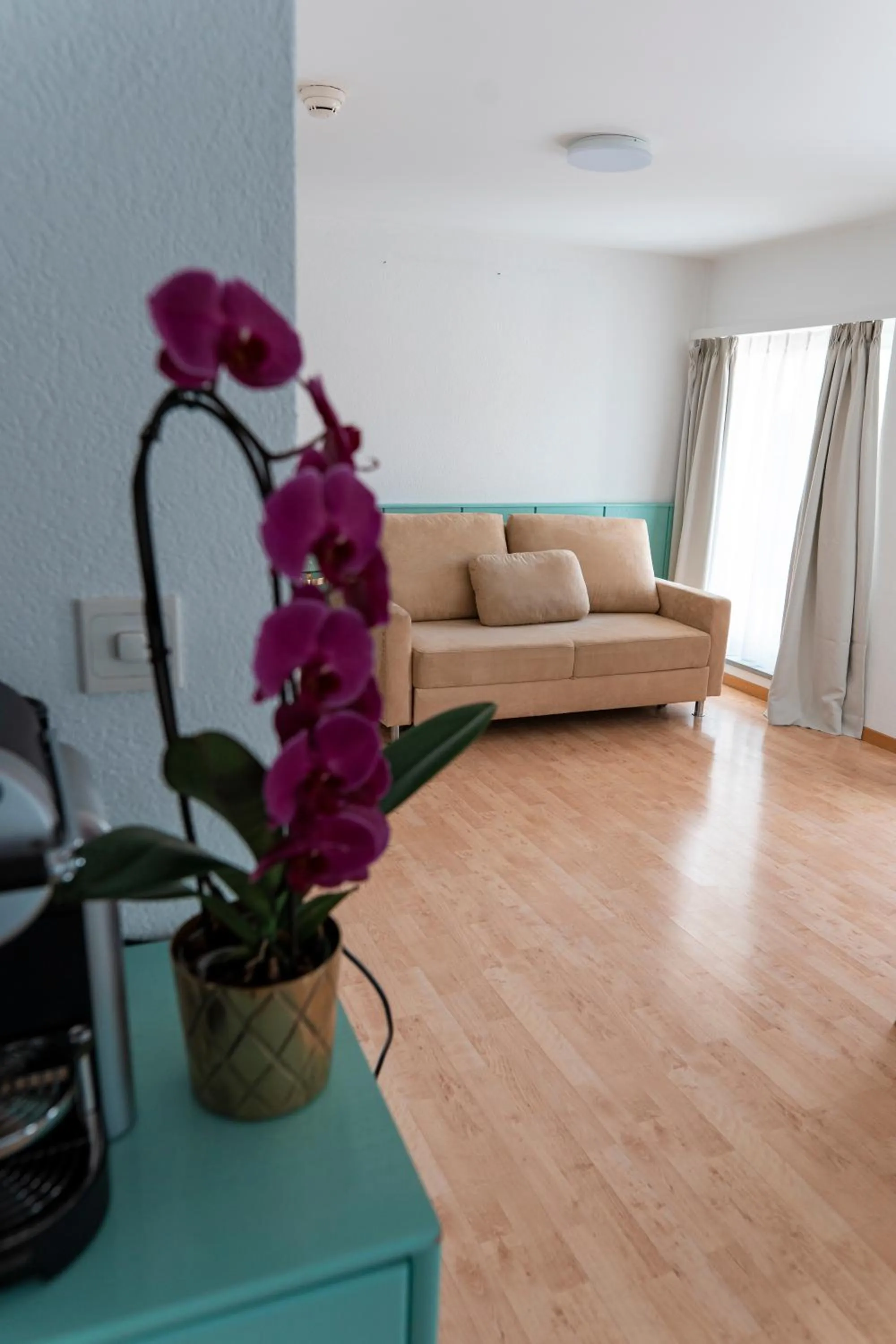 Living room in SWISS HOTEL LA COURONNE