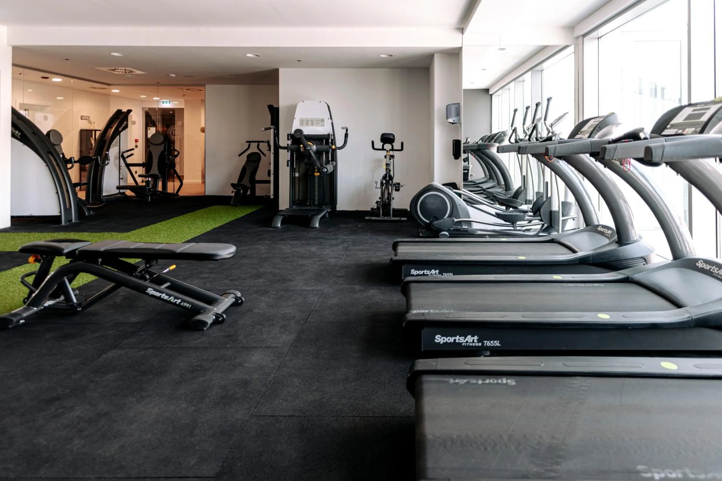 Fitness centre/facilities in Hotel Miramare