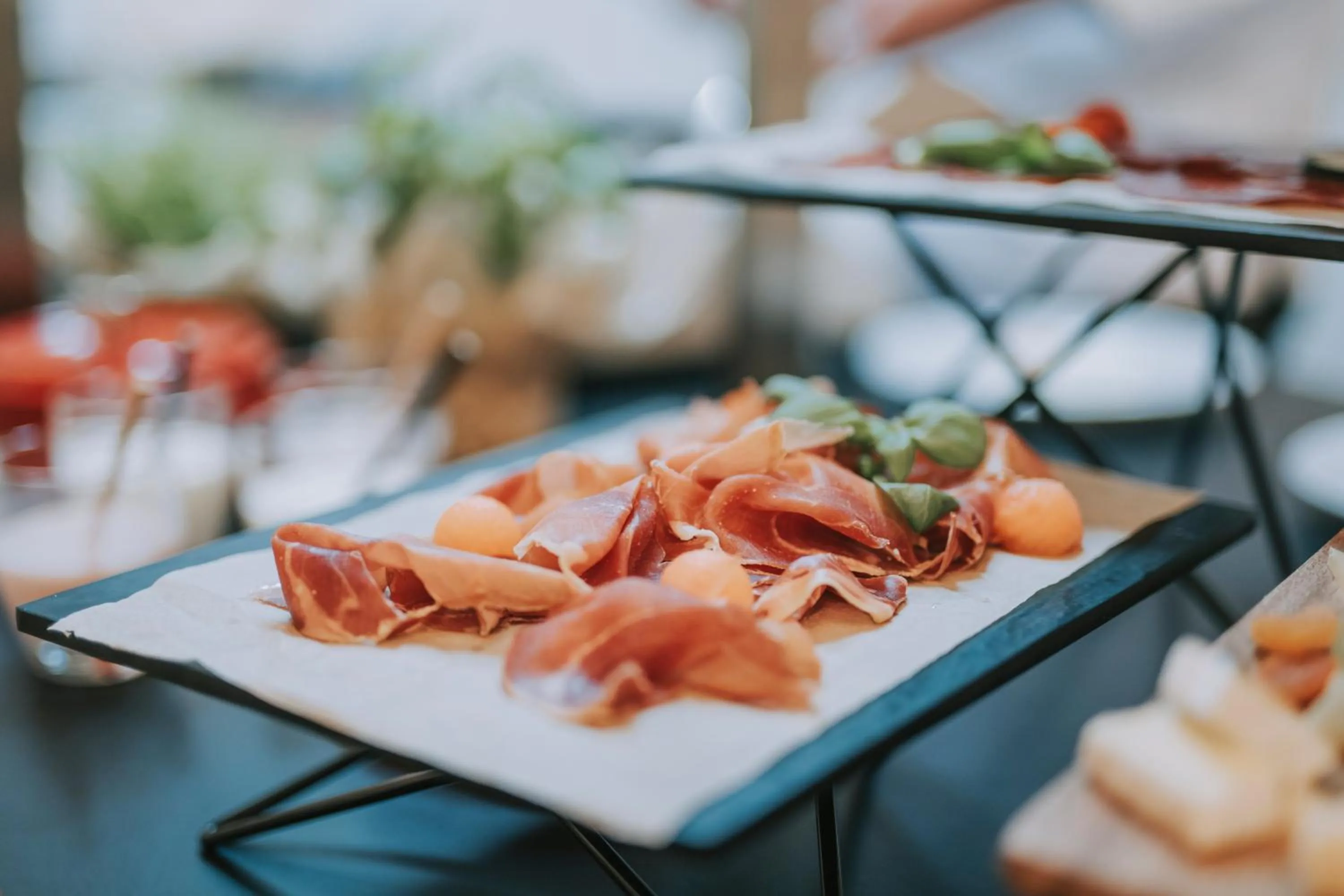Buffet breakfast in Hotel Miramare