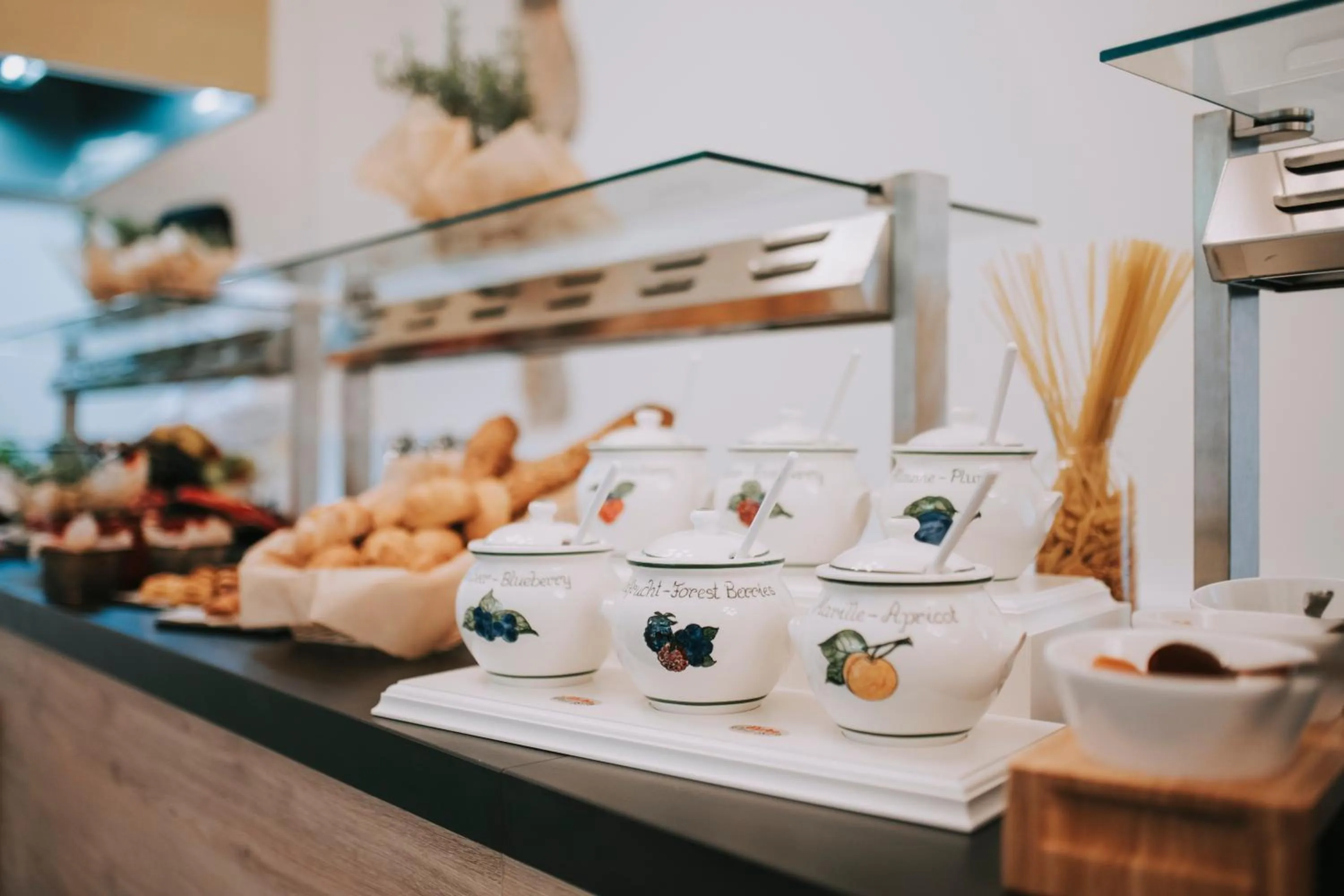 Buffet breakfast in Hotel Miramare