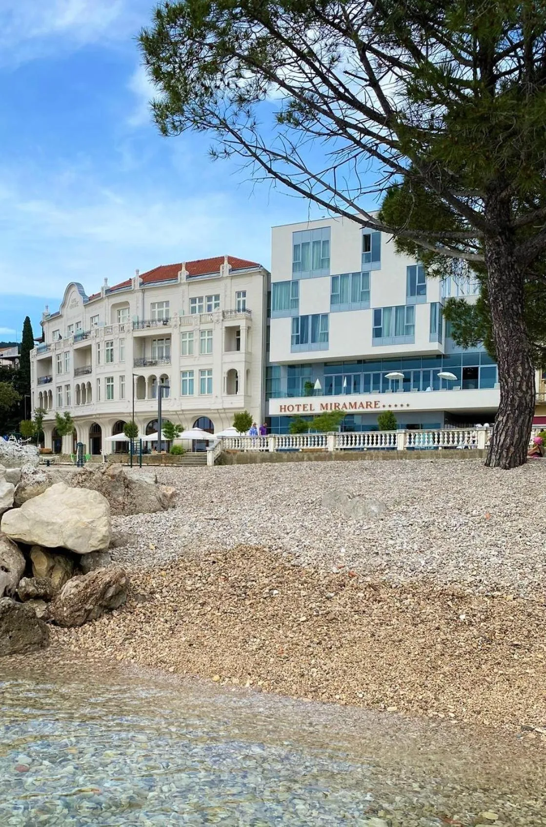 Property building in Hotel Miramare