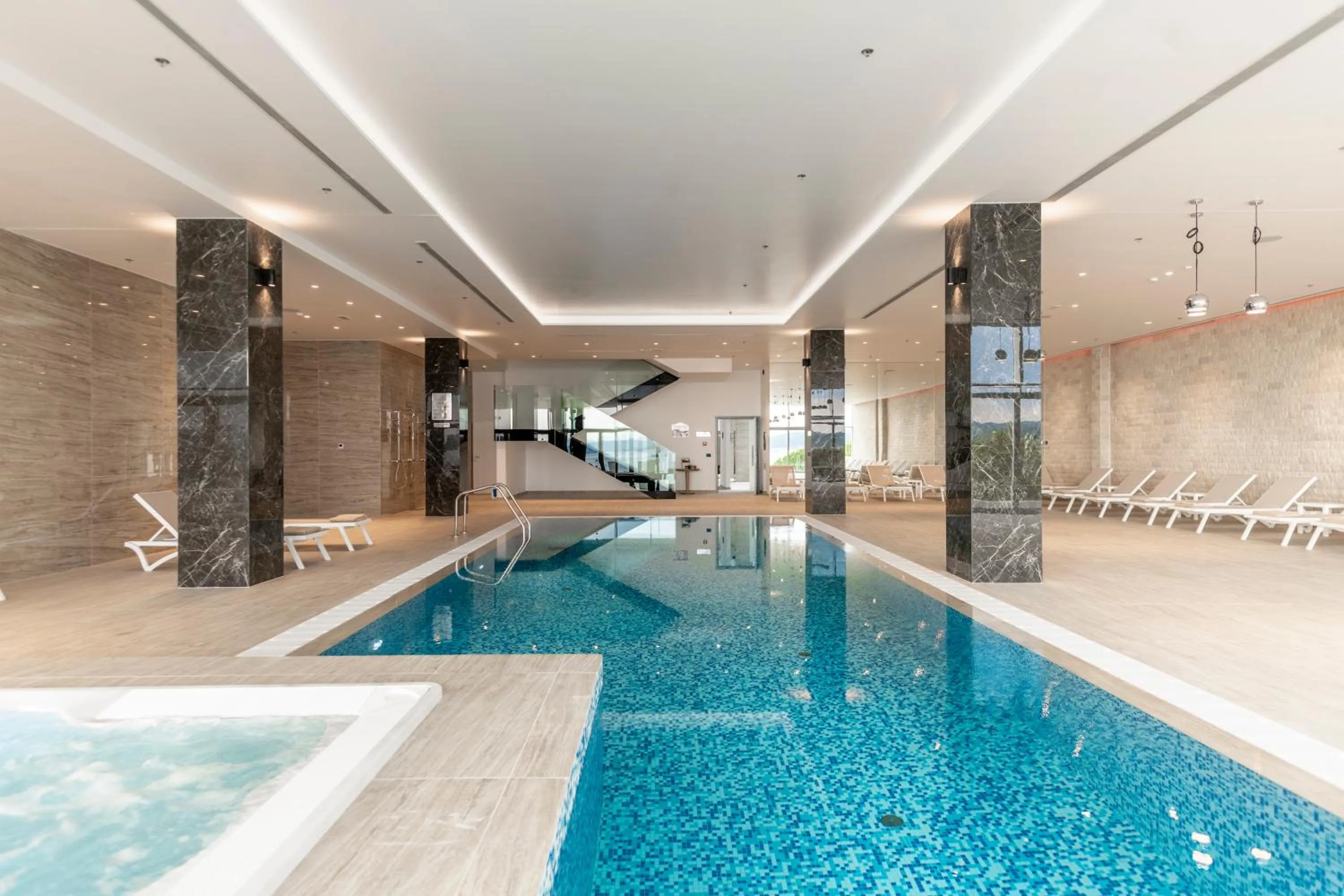 Swimming pool in Hotel Miramare