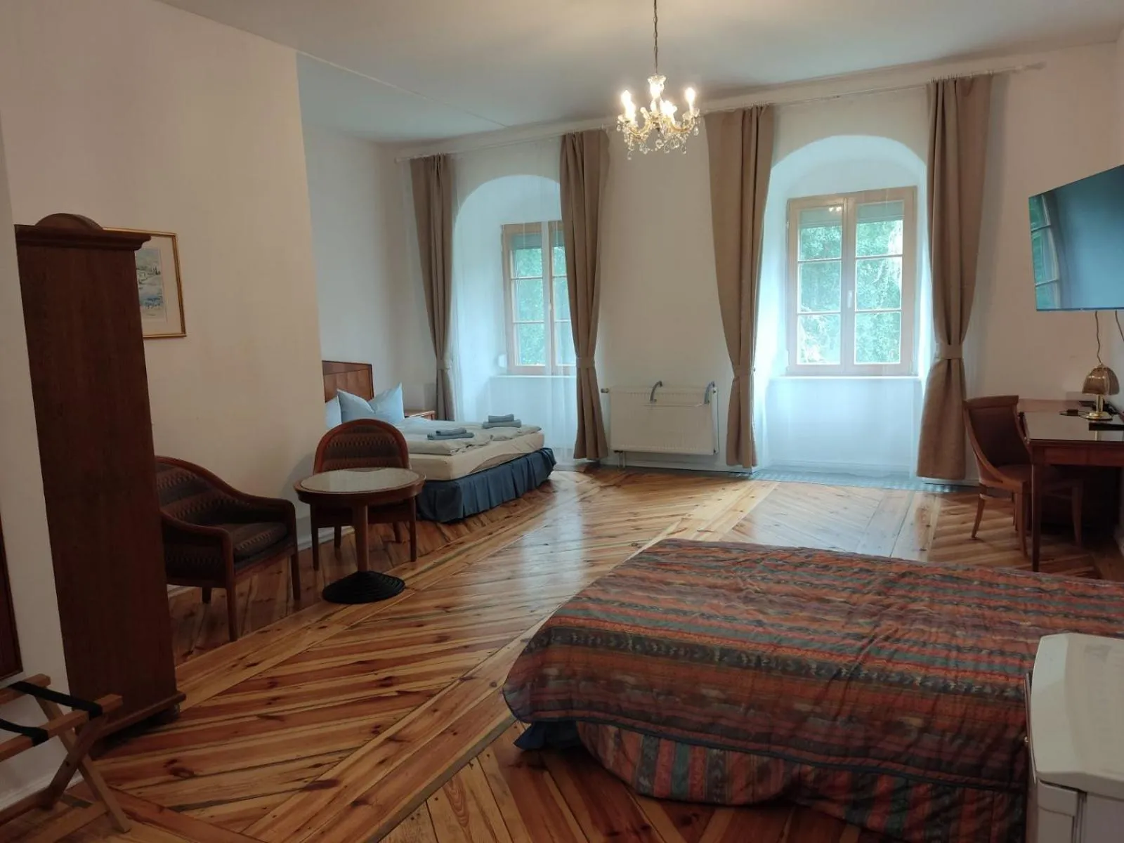 Photo of the whole room, Bed in Rittergut Dröschkau
