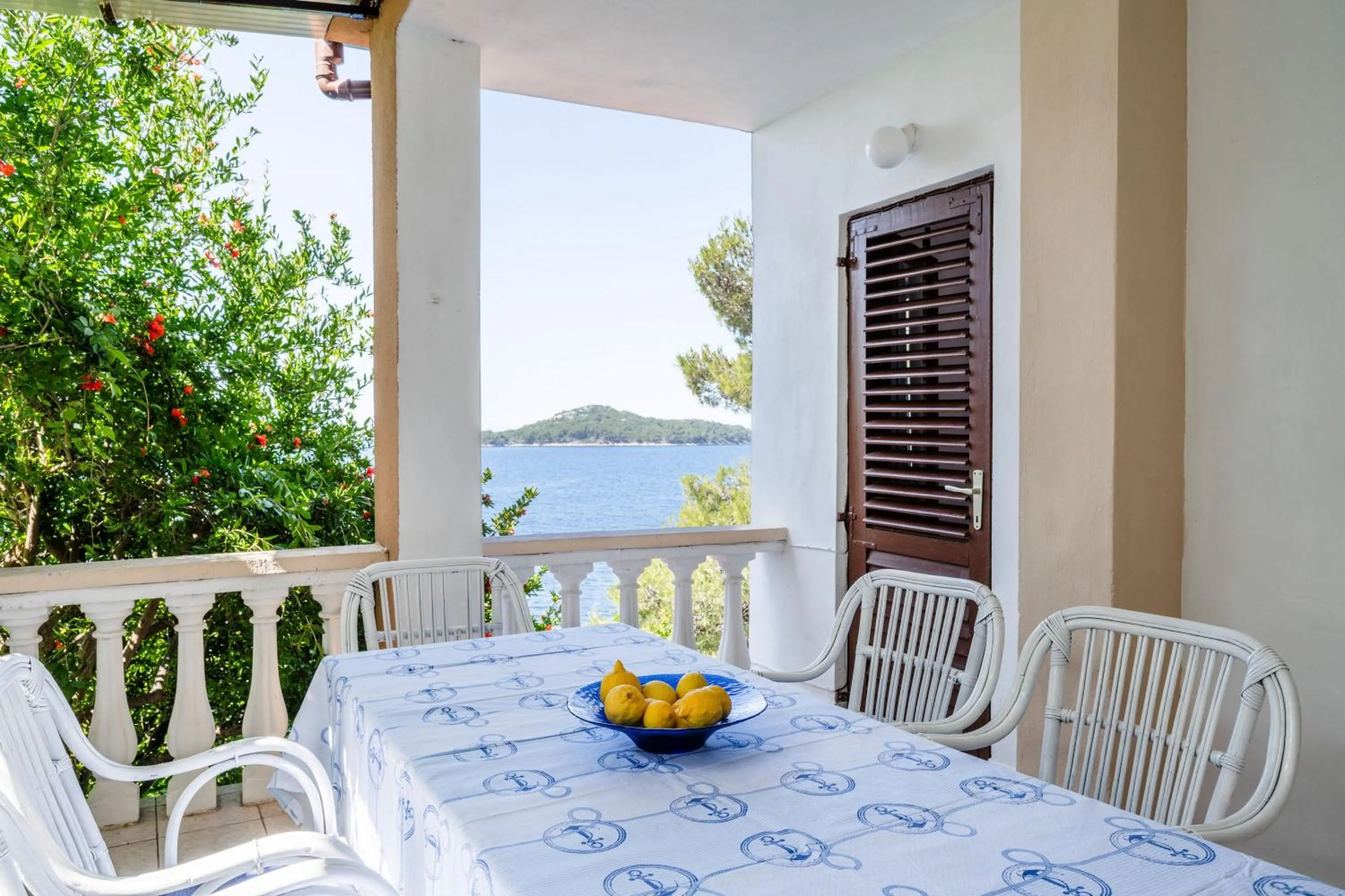 Balcony/Terrace in Apartments Ljiljana