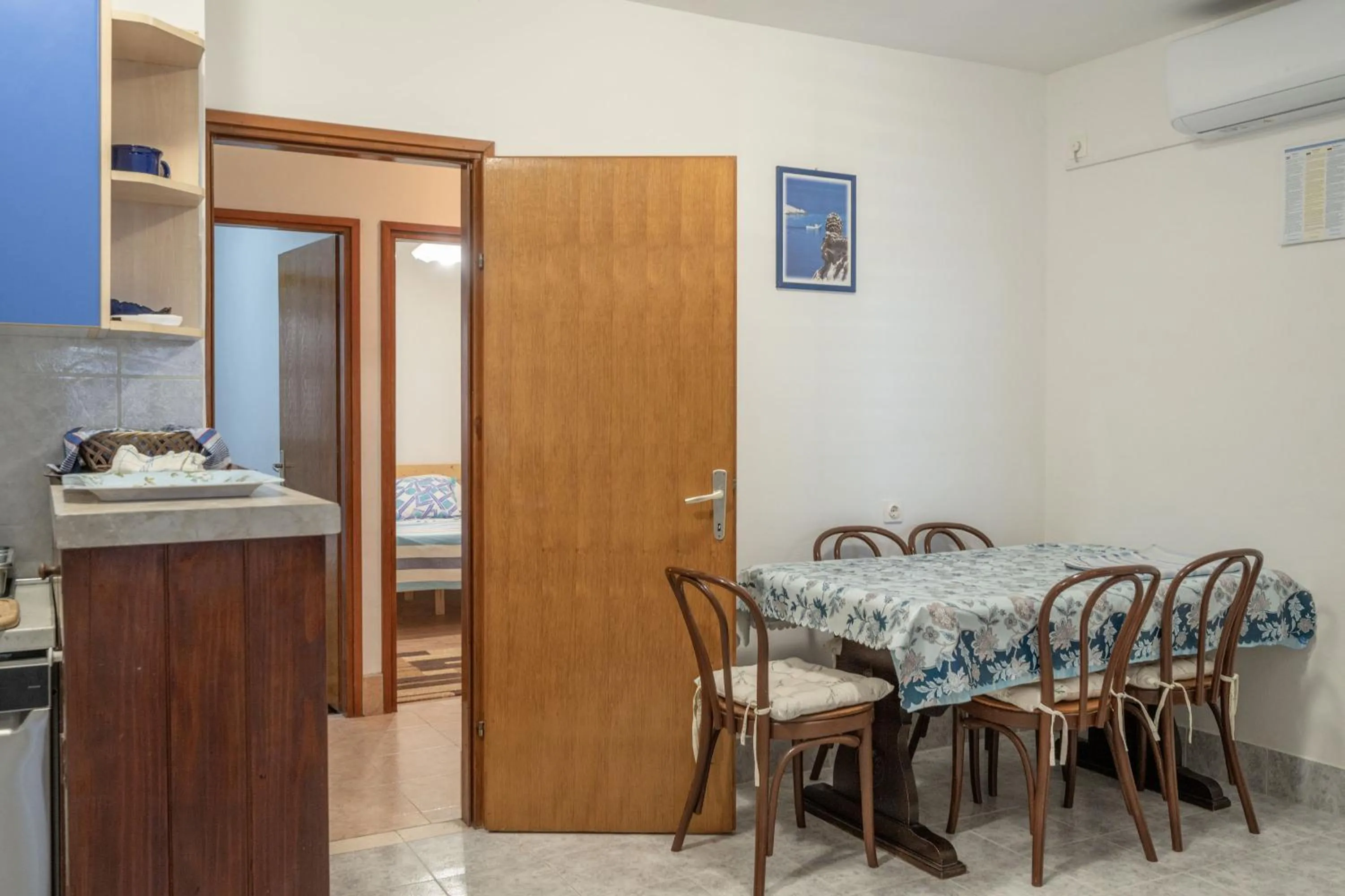 Kitchen or kitchenette in Apartments Ljiljana