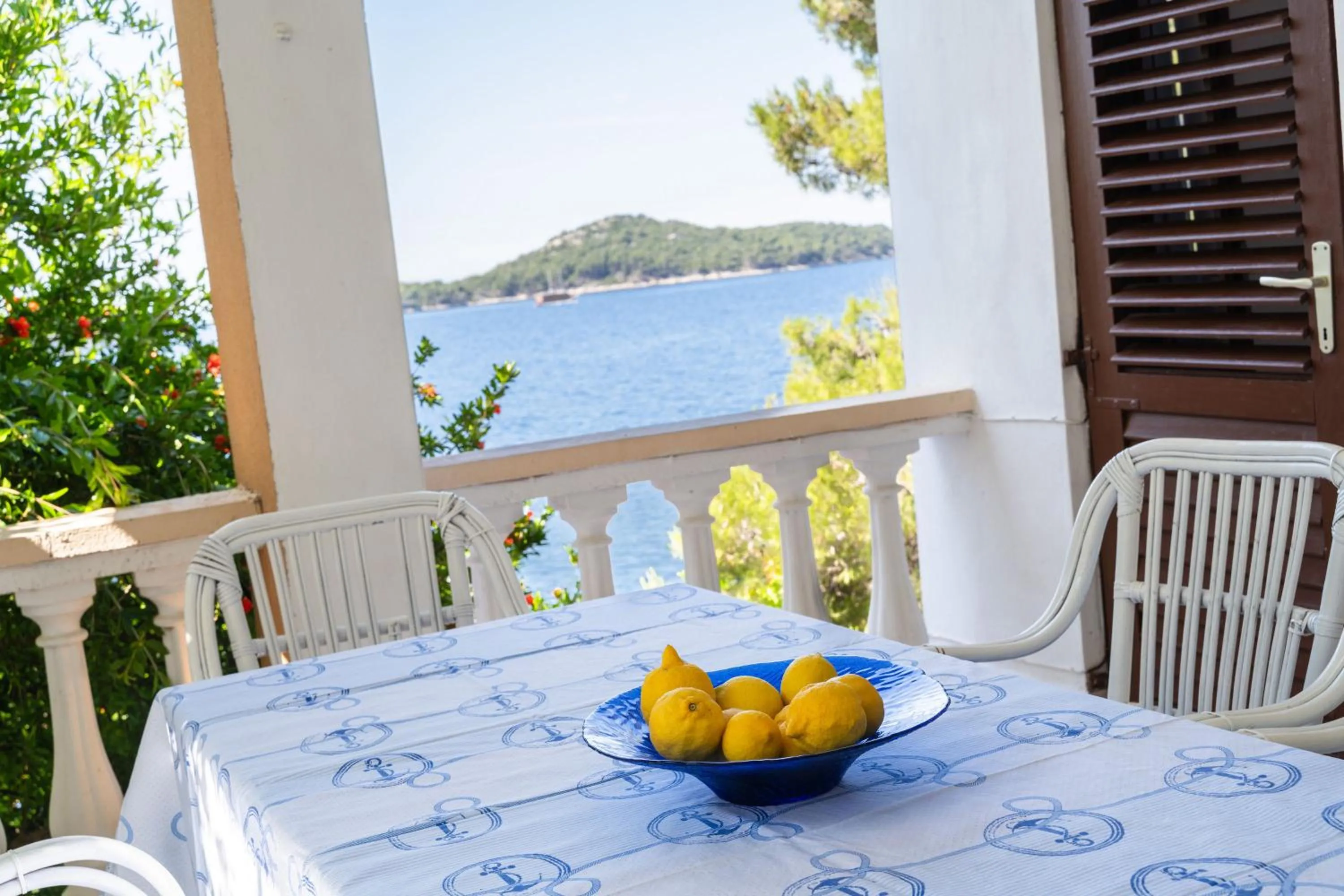 Balcony/Terrace in Apartments Ljiljana