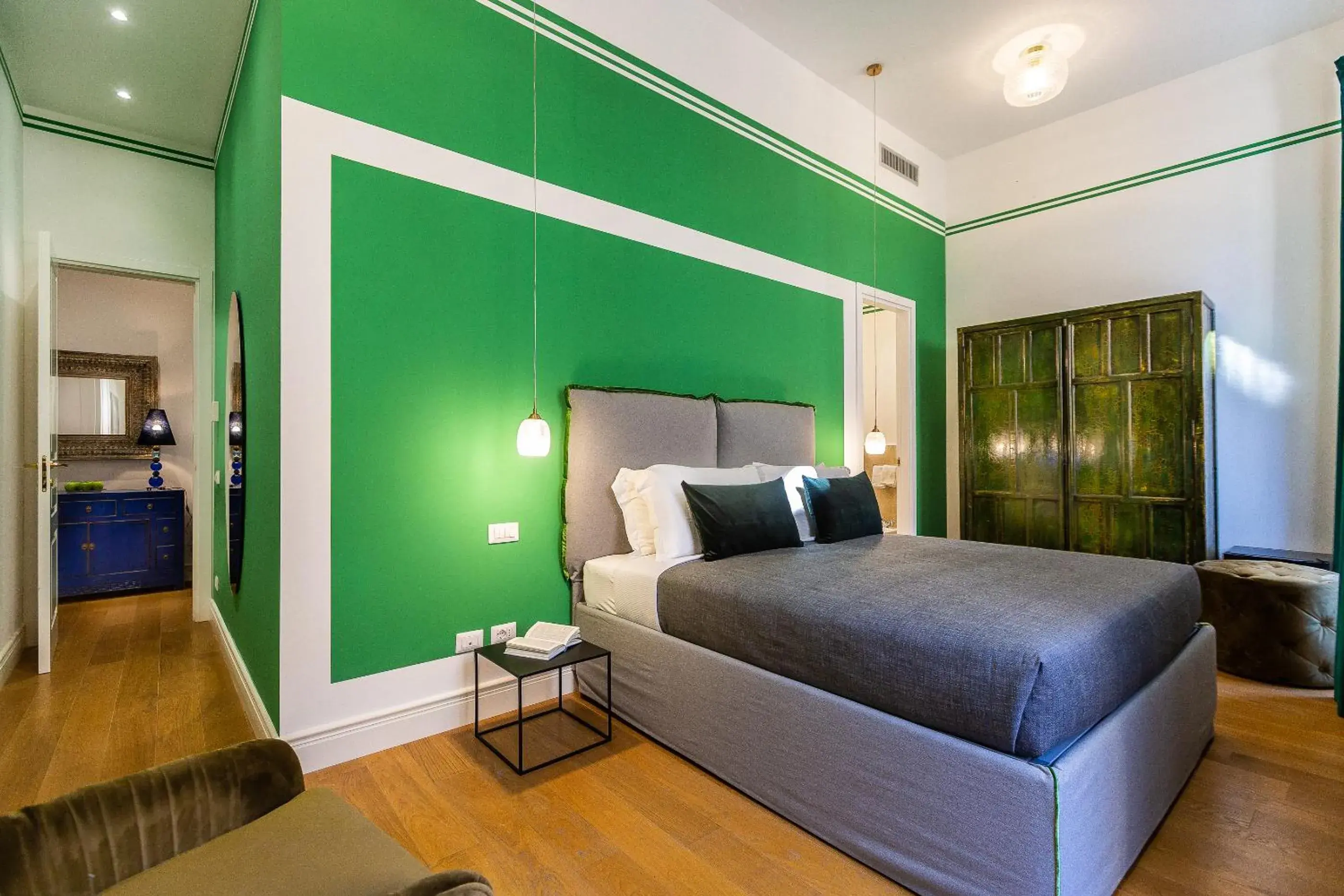 Bed in Suite della Pigna Bed in Suite della Pigna