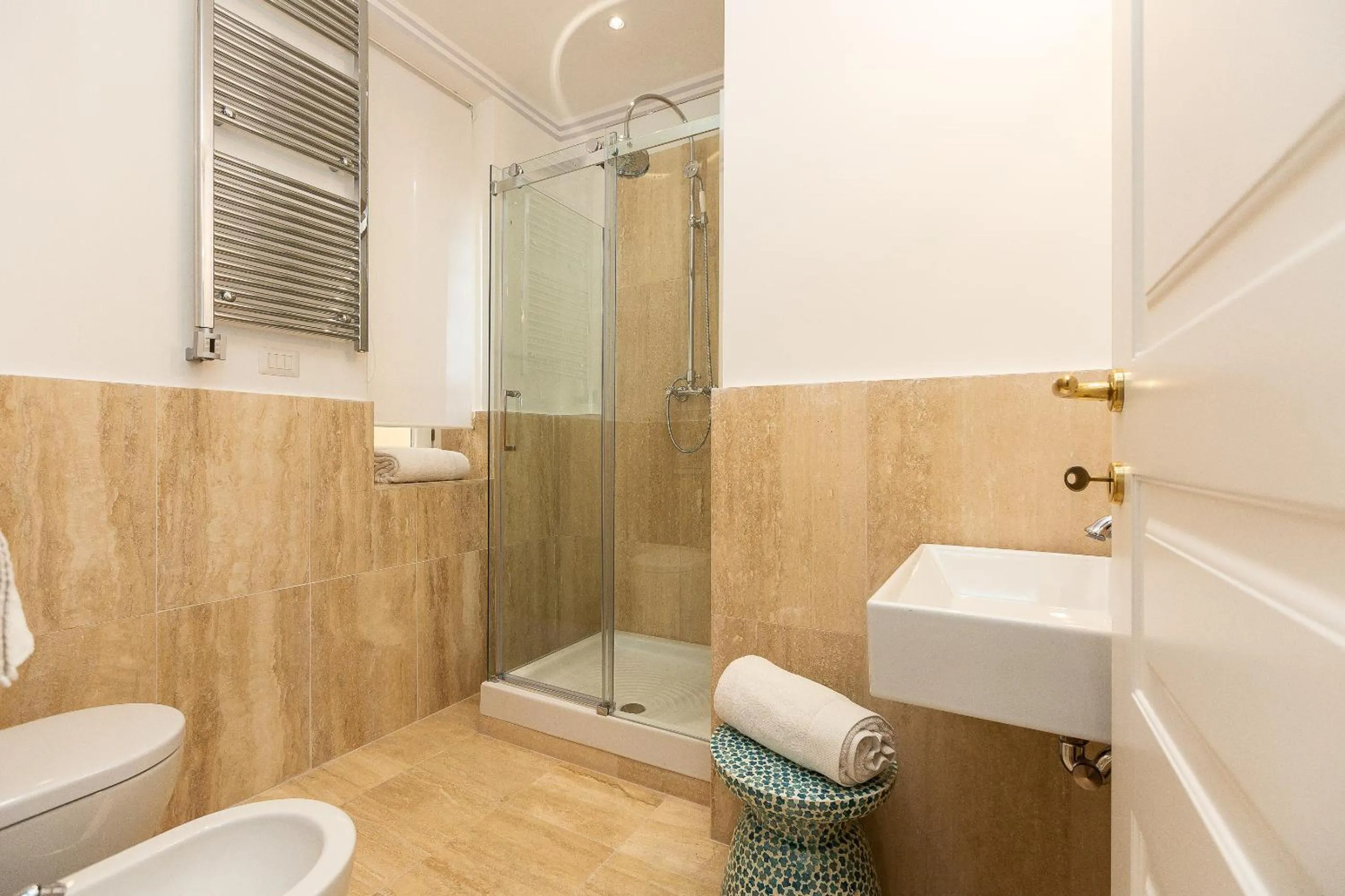Shower in Suite della Pigna