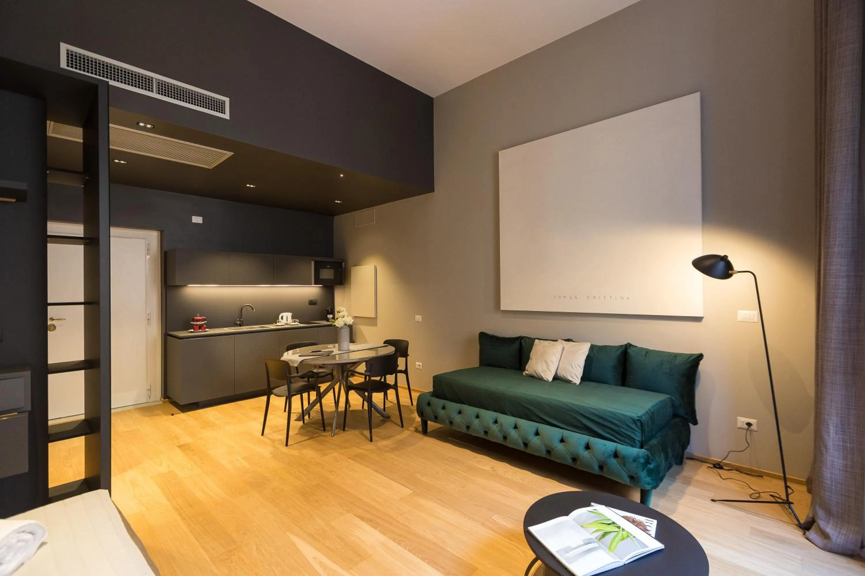 Kitchen or kitchenette in Suite della Pigna