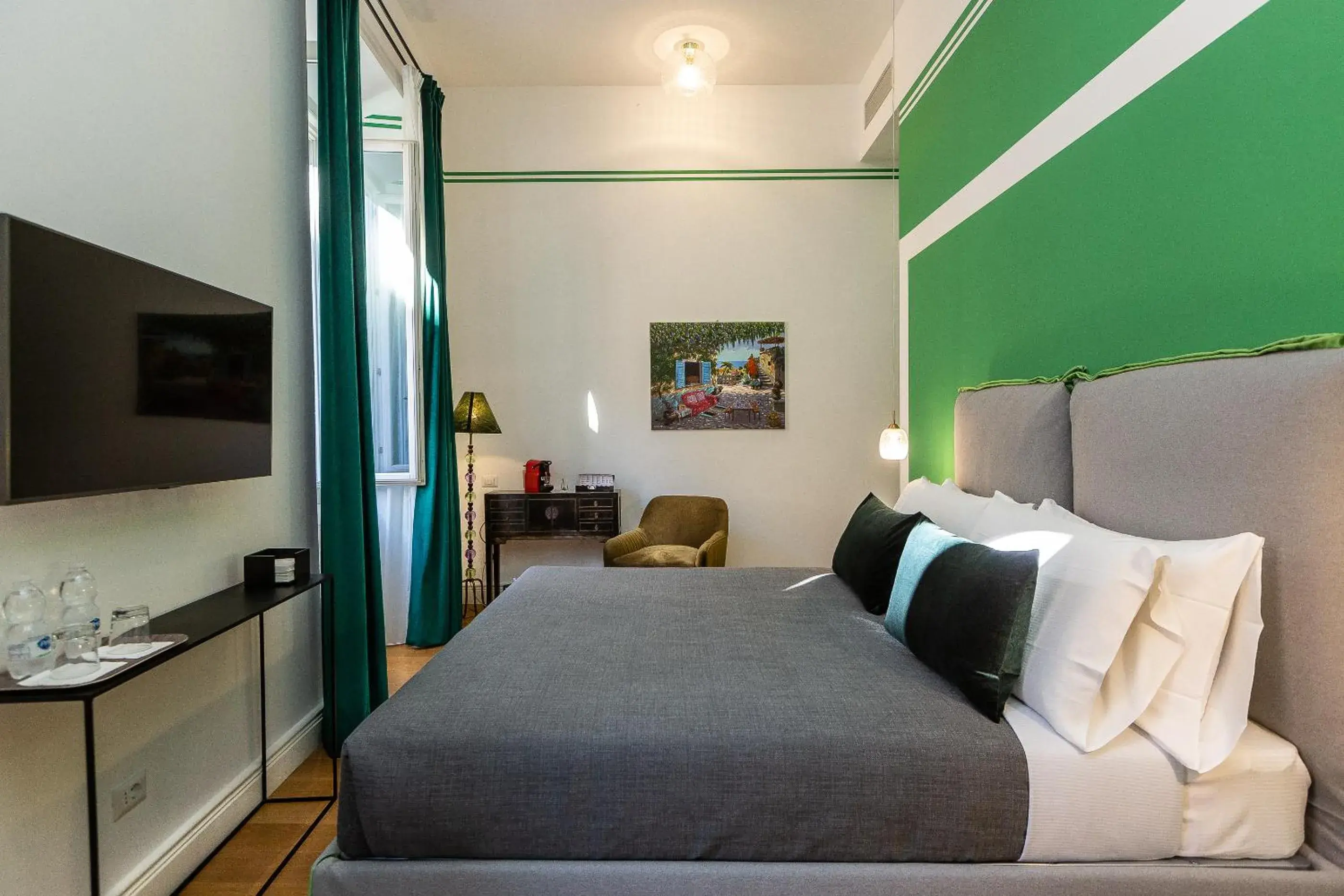 Bed in Suite della Pigna Bed in Suite della Pigna