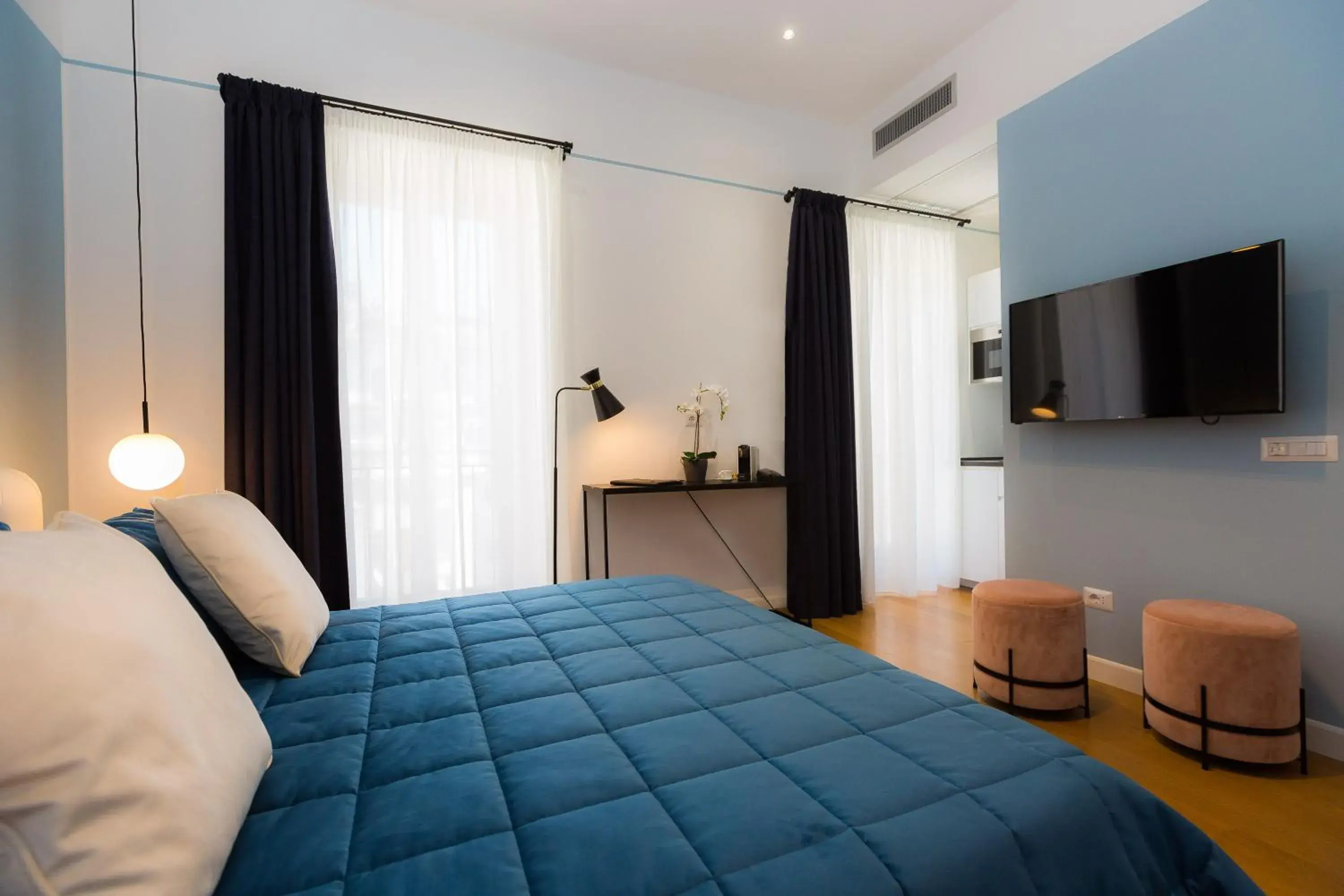 Bed in Suite della Pigna Bed in Suite della Pigna