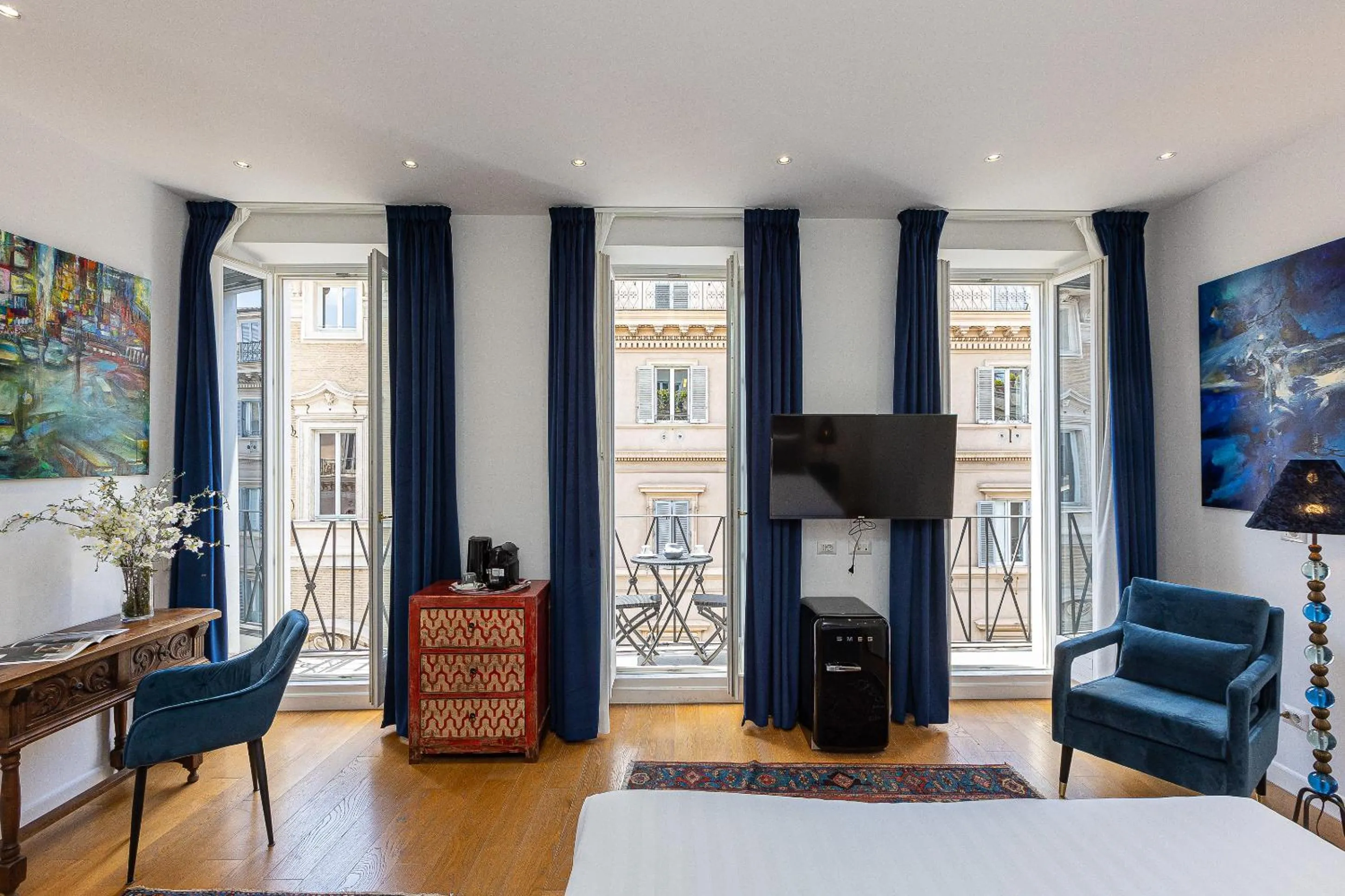 Photo of the whole room, Bed in Suite della Pigna