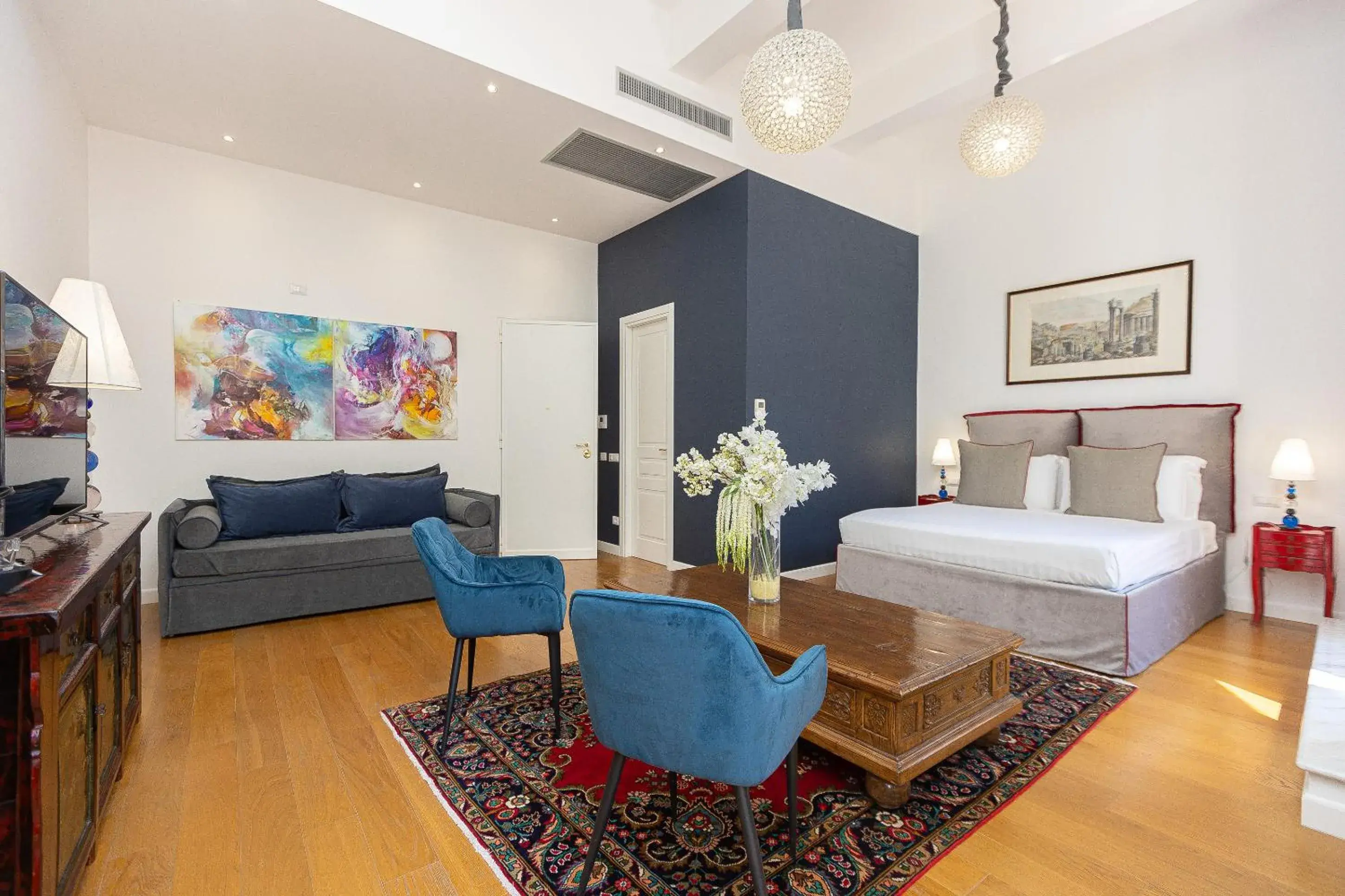 Photo of the whole room, Bed in Suite della Pigna Photo of the whole room, Bed in Suite della Pigna