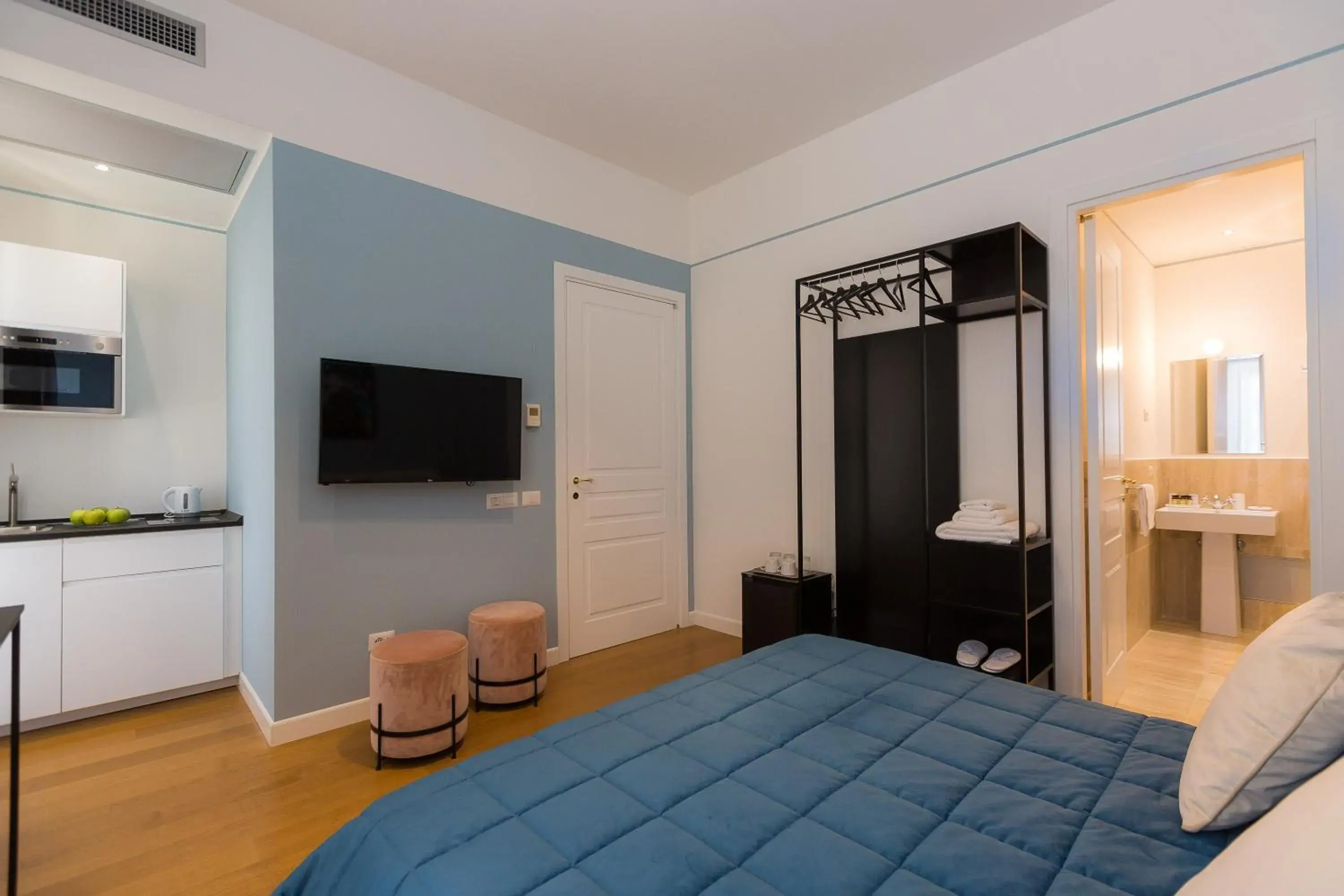 Bed in Suite della Pigna Bed in Suite della Pigna