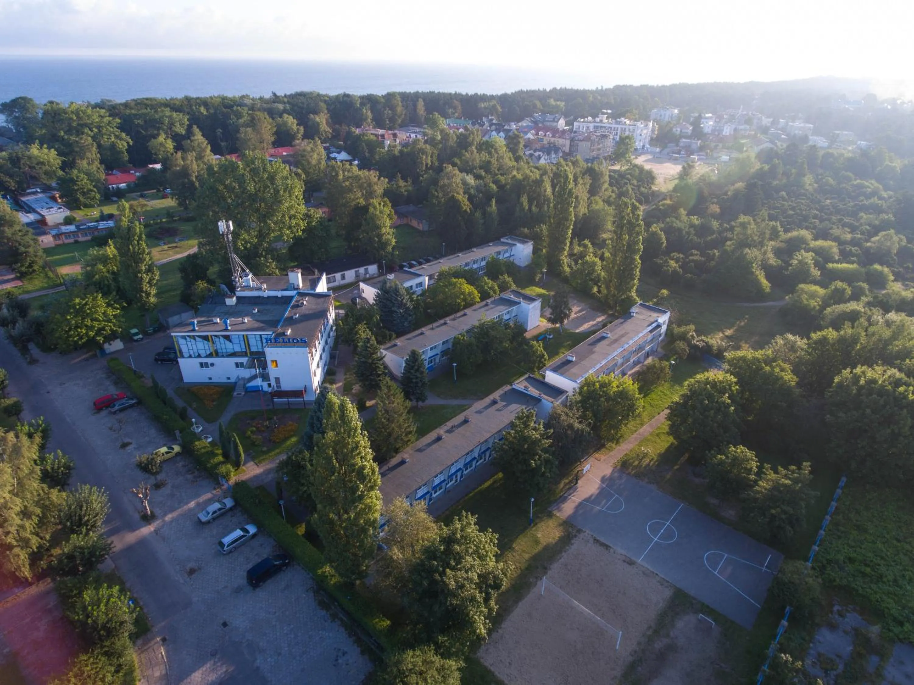 Property building in Ośrodek Wczasowy HELIOS