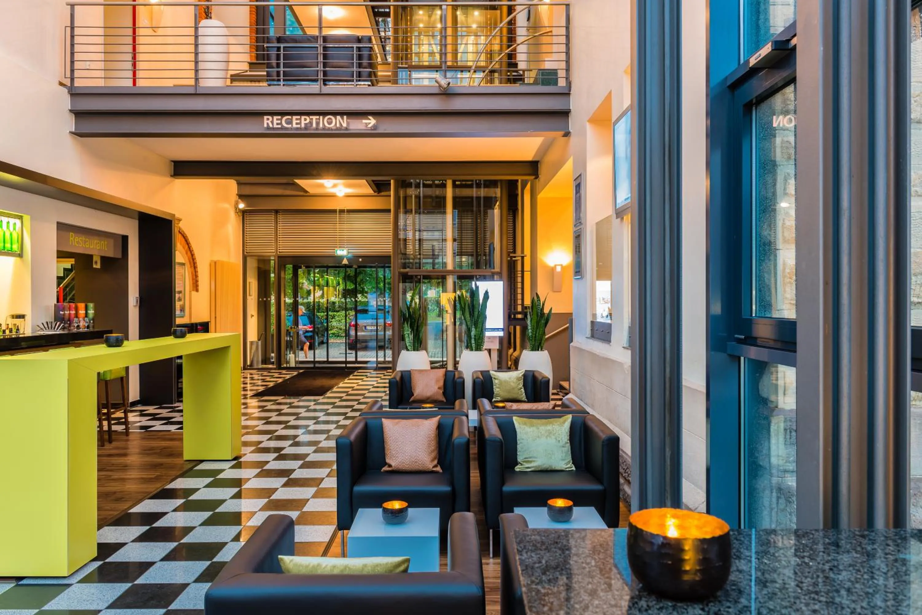 Lounge or bar in nestor Hotel Stuttgart-Ludwigsburg