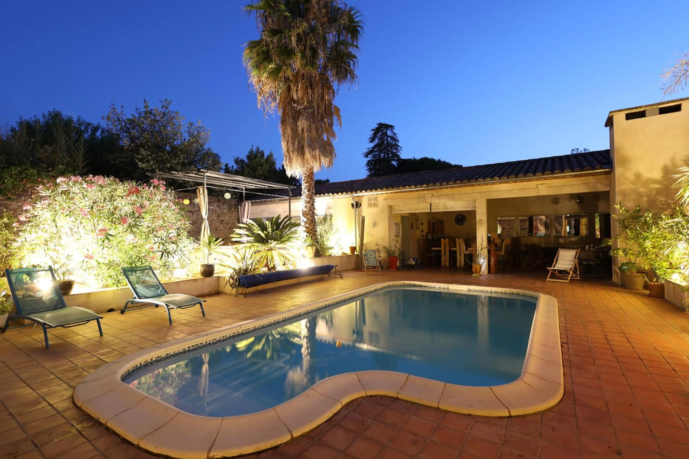 Pool view in Maison Dix Chambres d'hôtes et Espace SPA Bien être