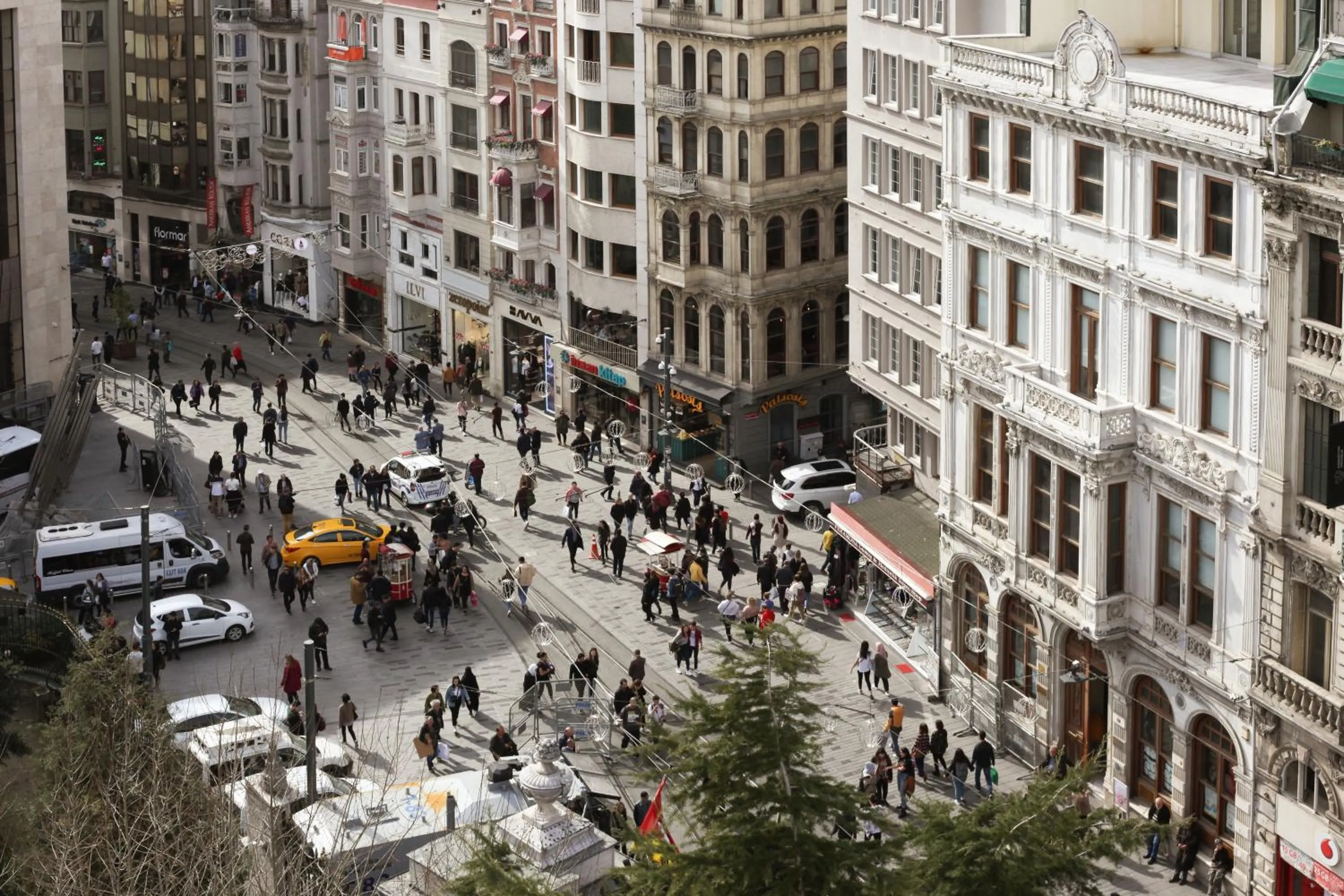 City view in Taksim Seya Suites Hotel