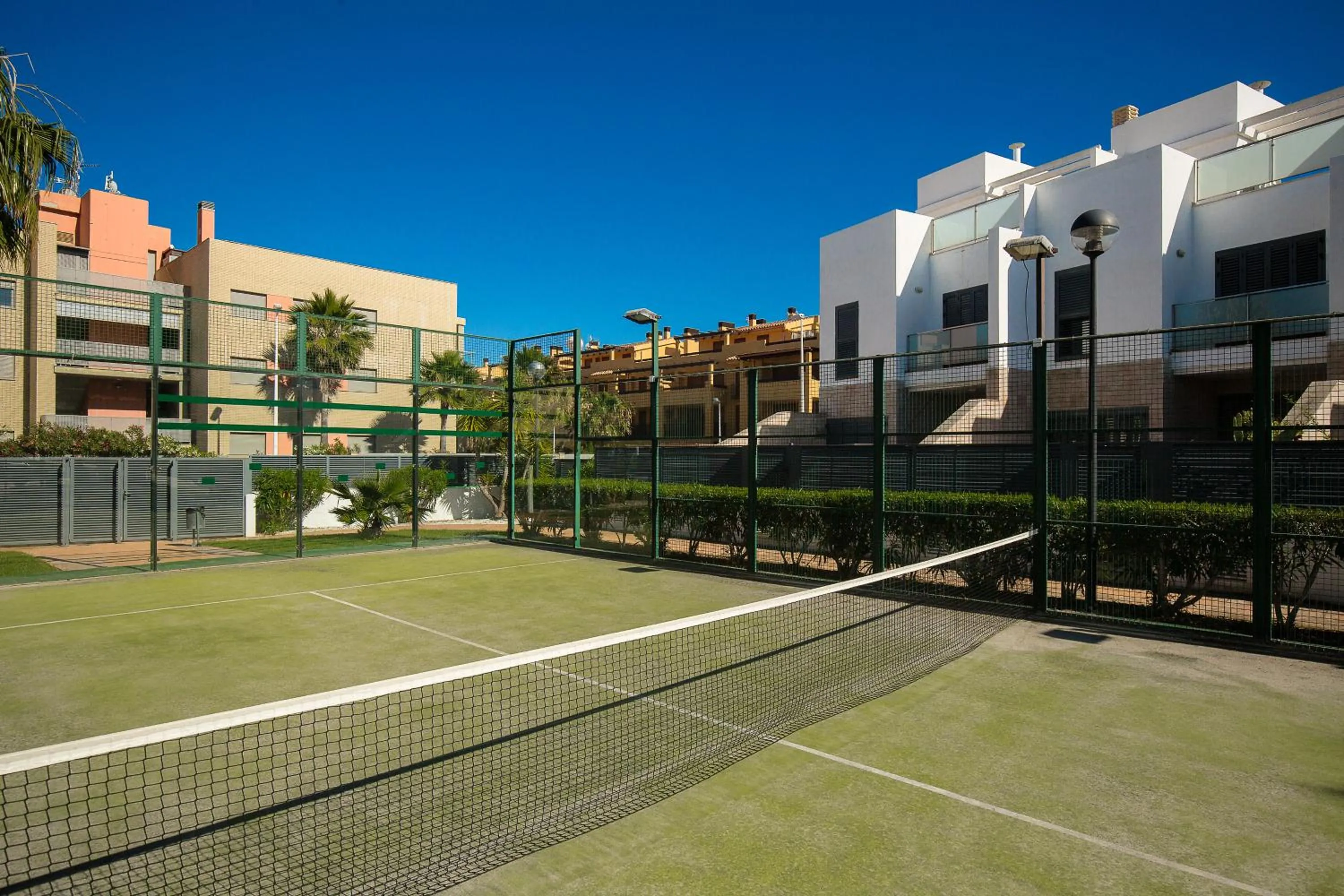 Tennis court in Villas Dulcinea