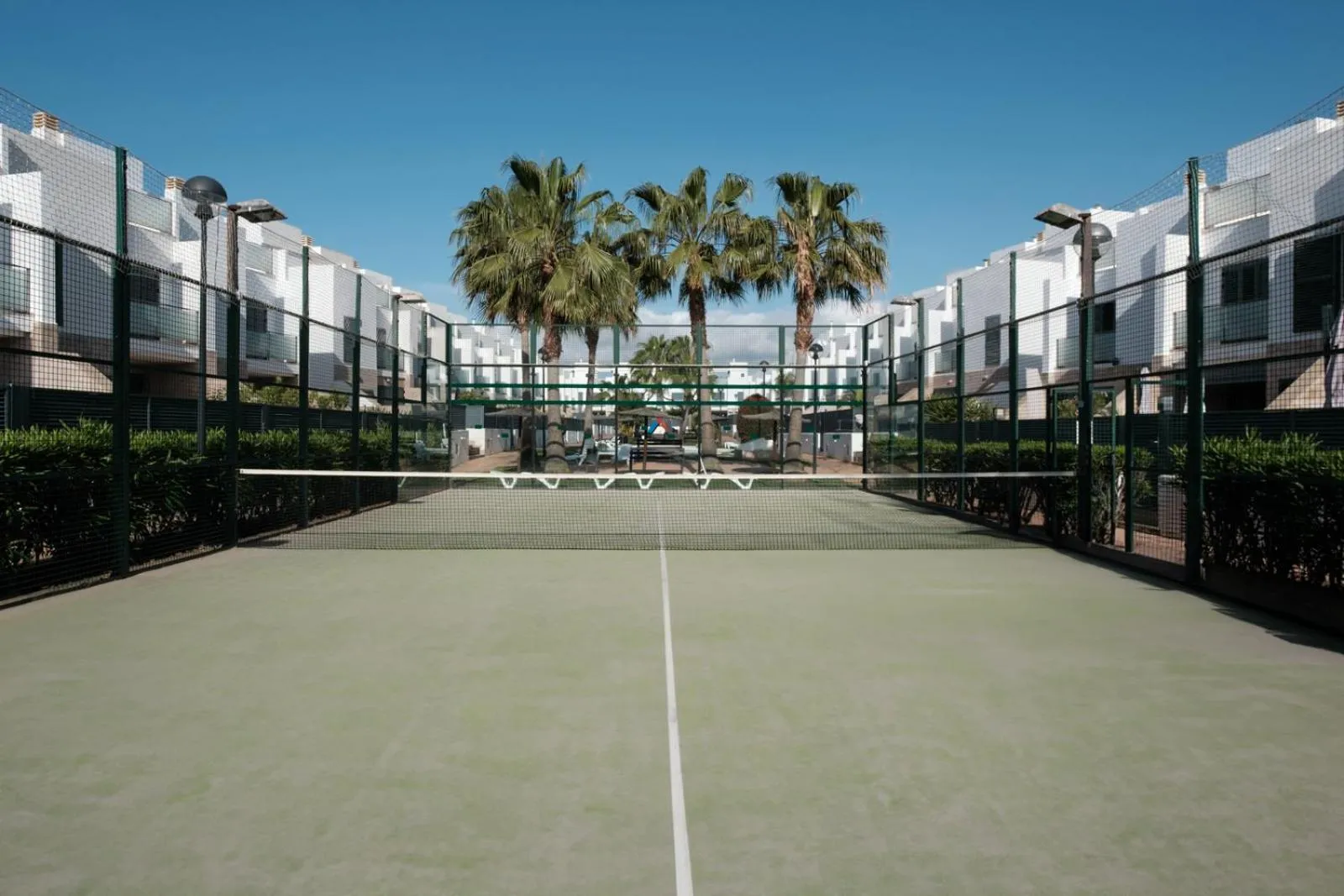 Tennis court in Villas Dulcinea