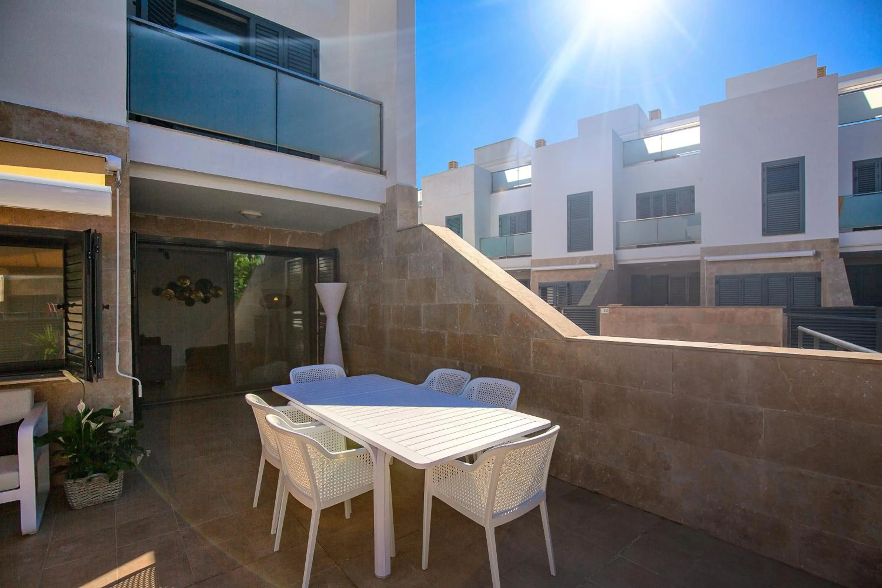 Balcony/Terrace in Villas Dulcinea