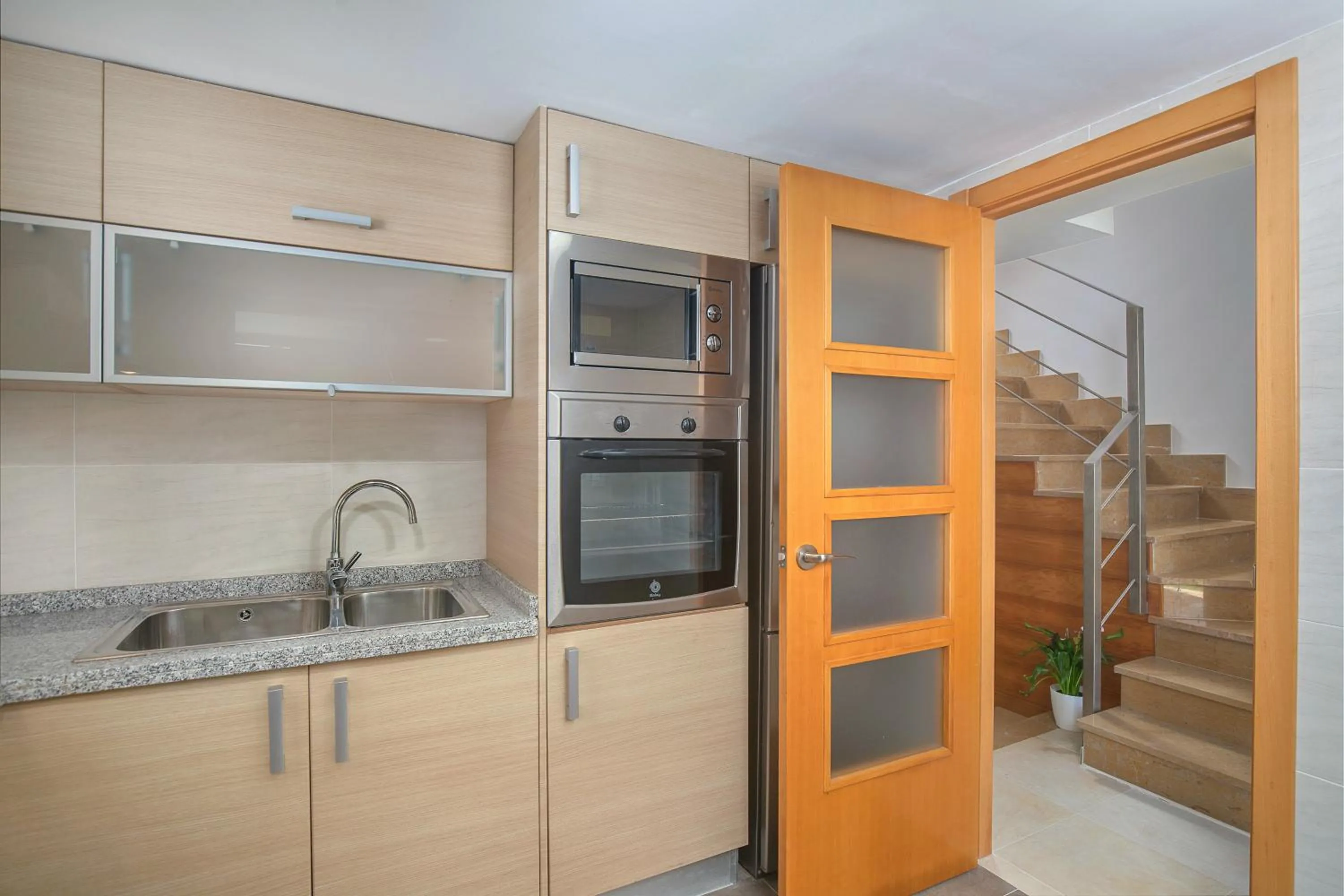Kitchen or kitchenette in Villas Dulcinea