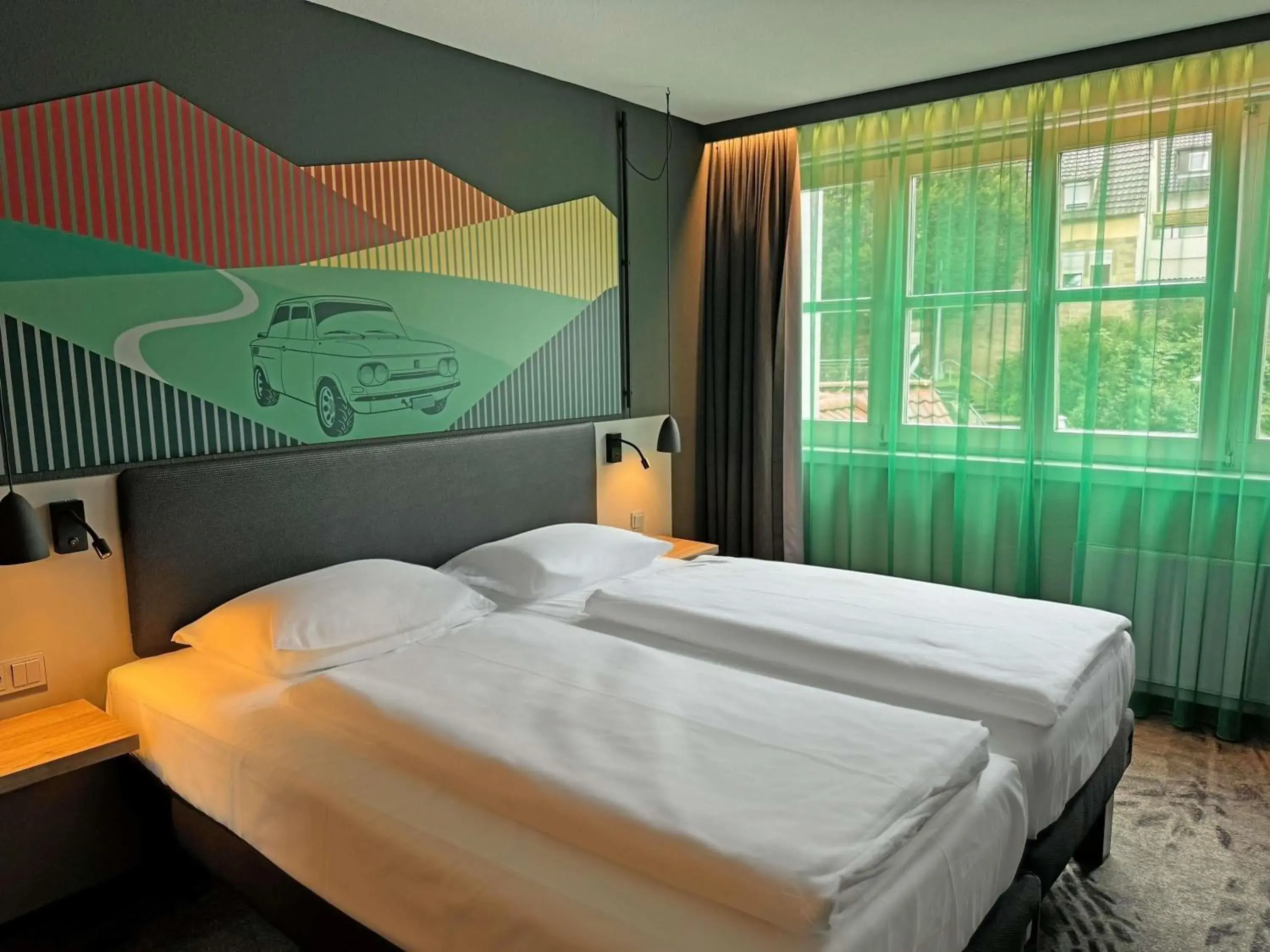 Bedroom, Bed in ibis Styles Neckarsulm Bedroom, Bed in ibis Styles Neckarsulm