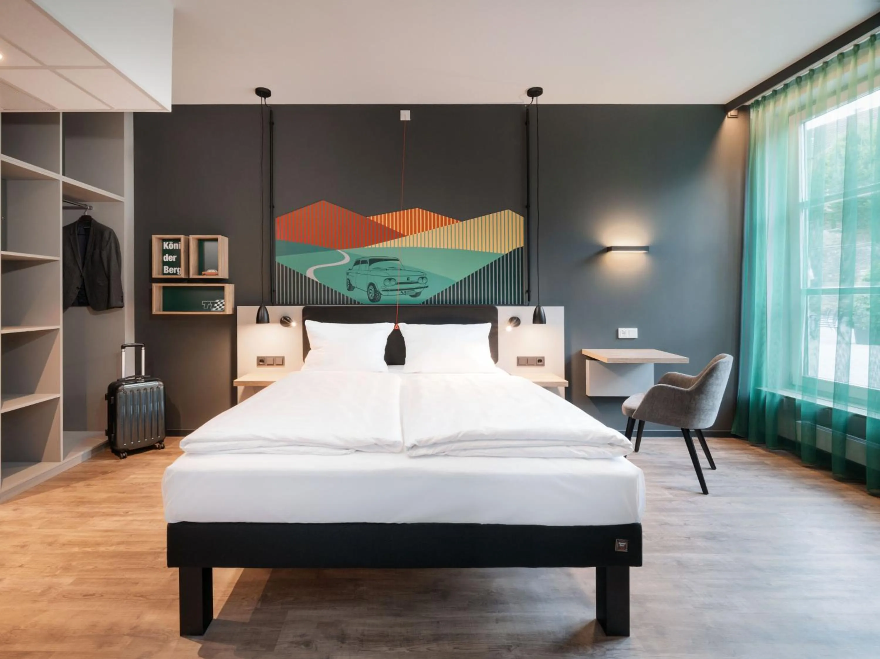 Photo of the whole room, Bed in ibis Styles Neckarsulm