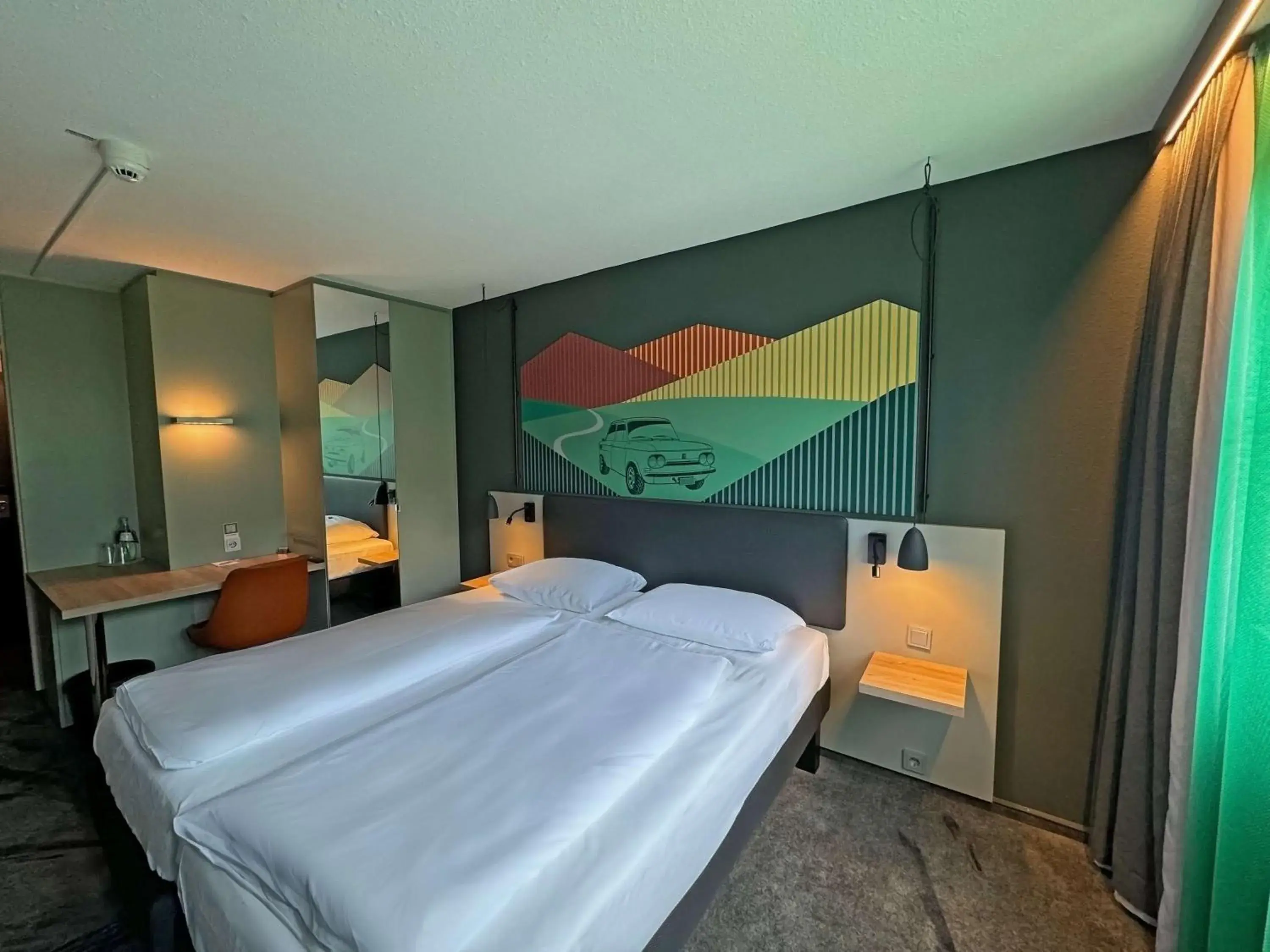 Bedroom, Bed in ibis Styles Neckarsulm Bedroom, Bed in ibis Styles Neckarsulm