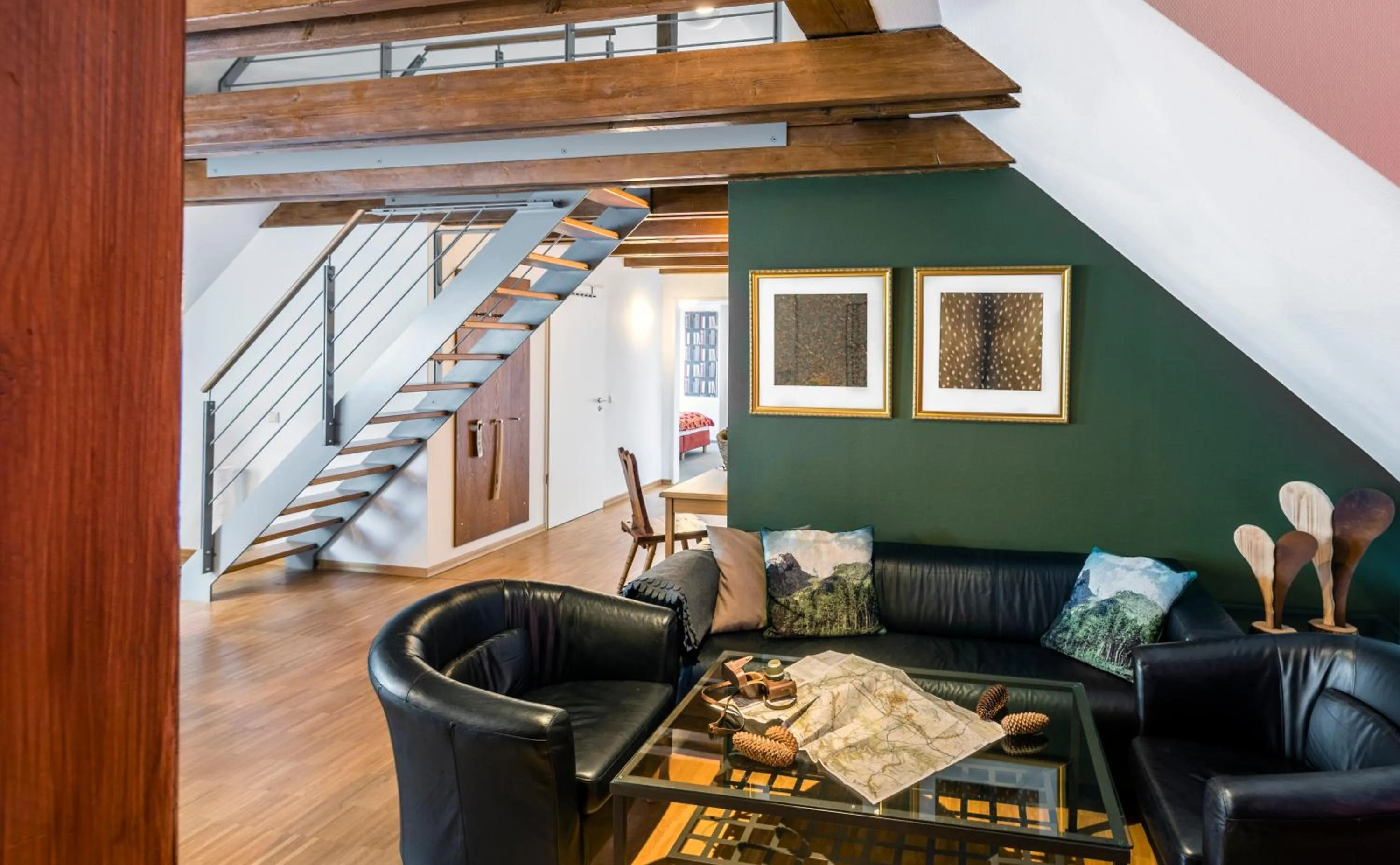 Living room in Apparthotel Bad Schandau by STEIGER Hotels