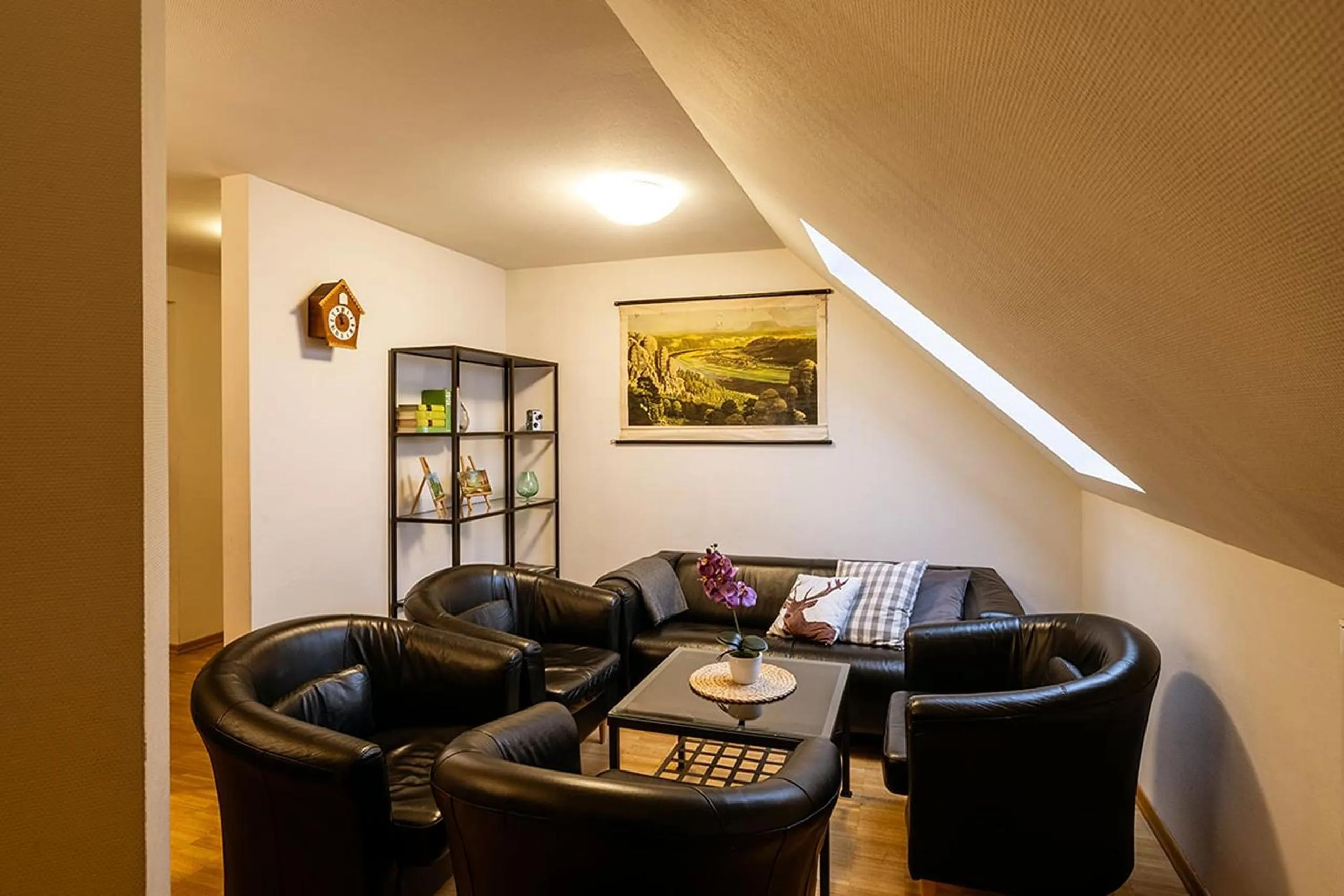 Seating area in Apparthotel Bad Schandau by STEIGER Hotels