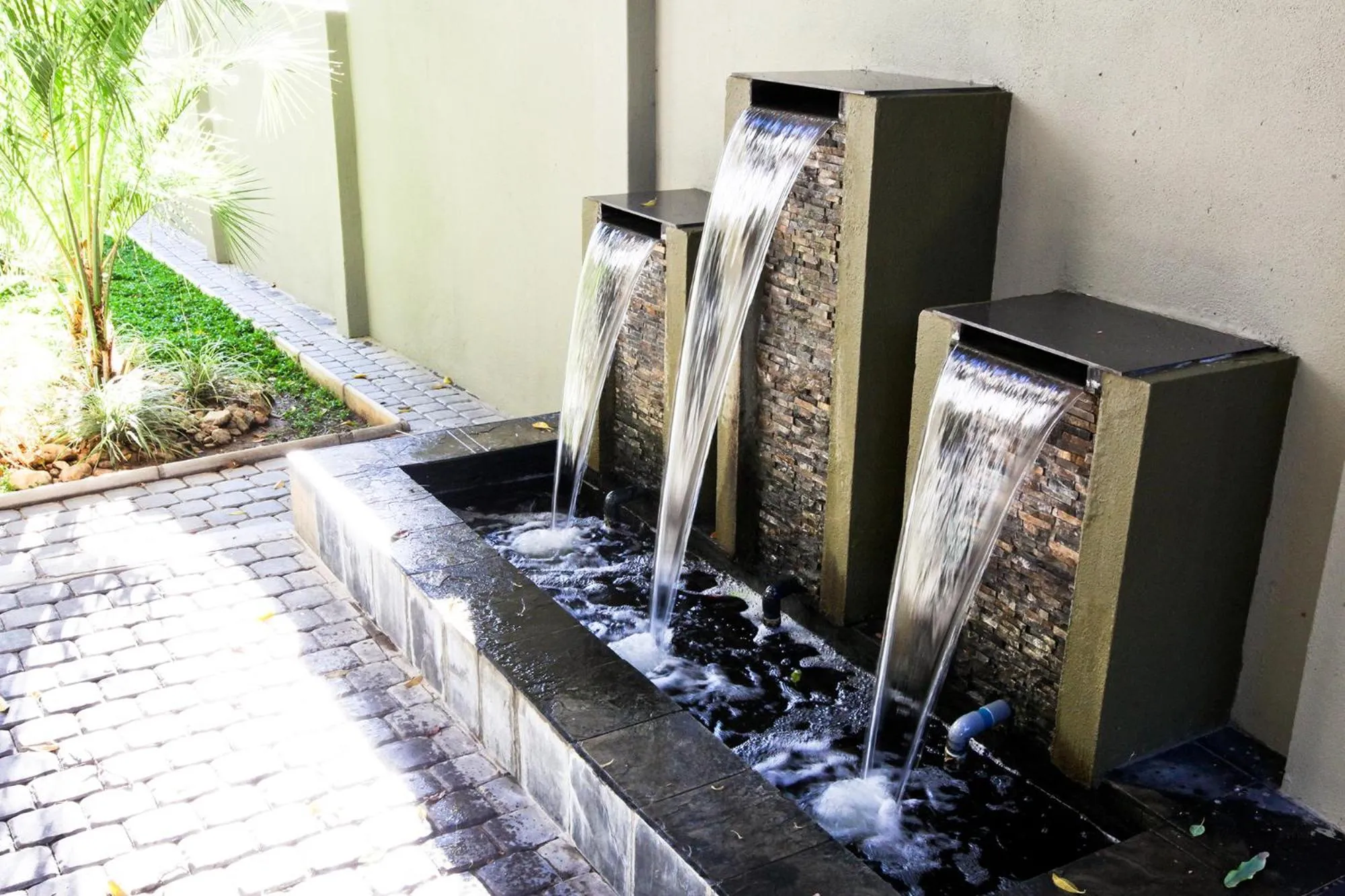 Garden view in Hillside Executive Accommodation