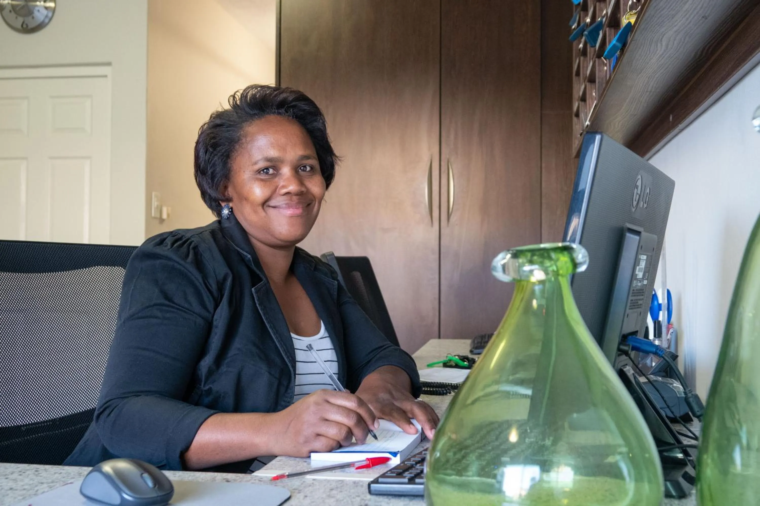 People in Hillside Executive Accommodation