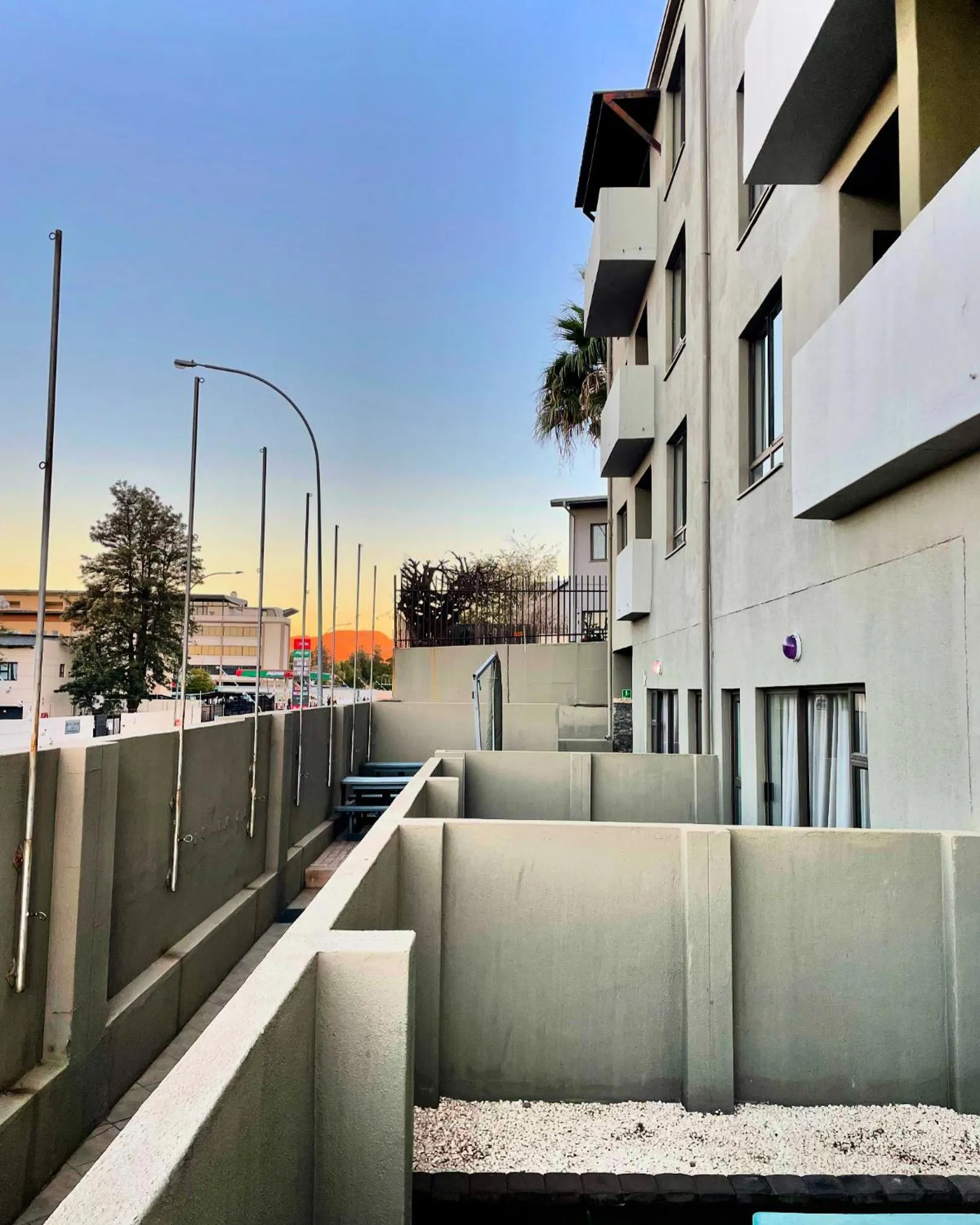 Balcony/Terrace in Hillside Executive Accommodation