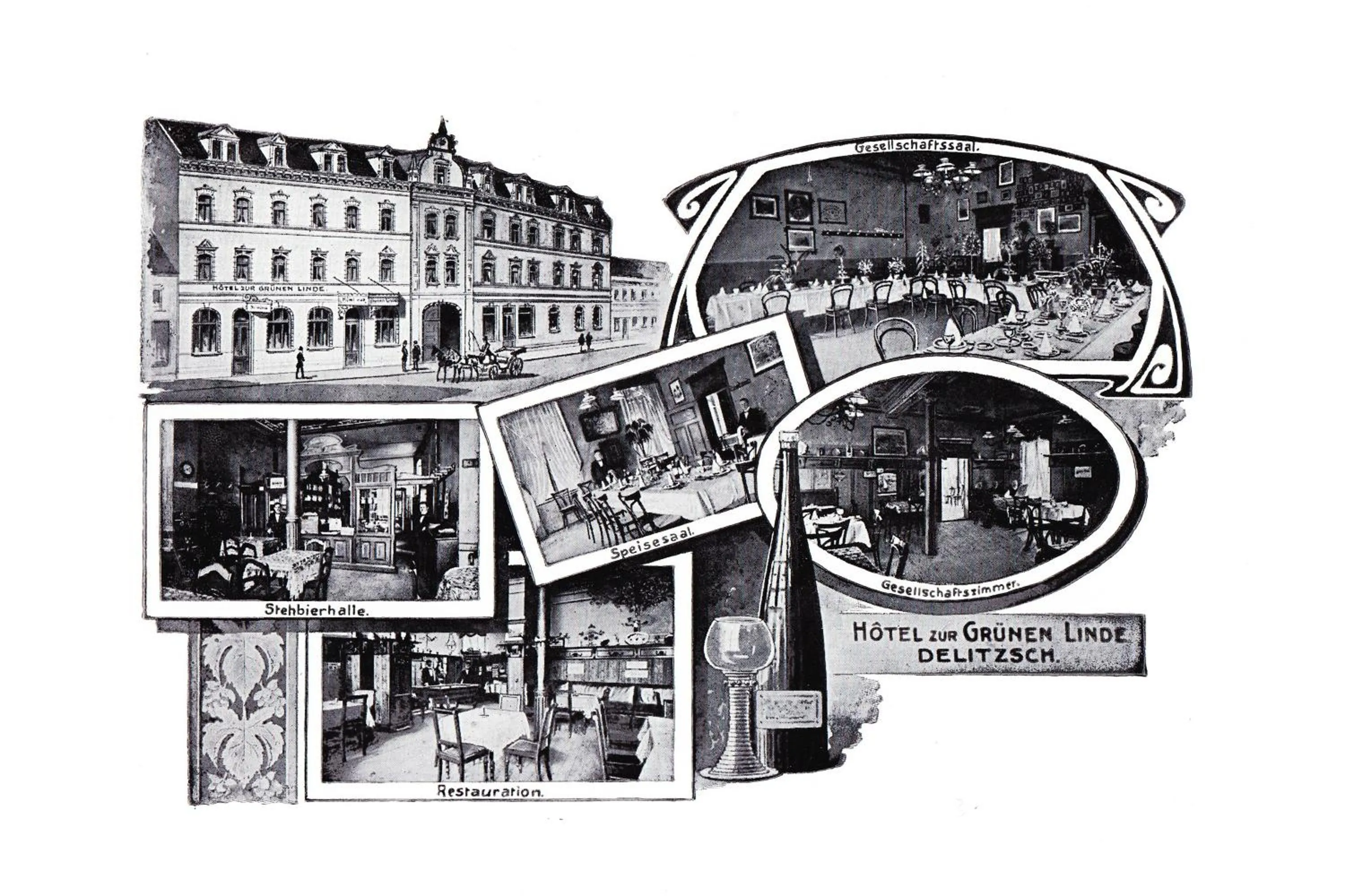 Property building in Hotel-Pension Grüne Linde