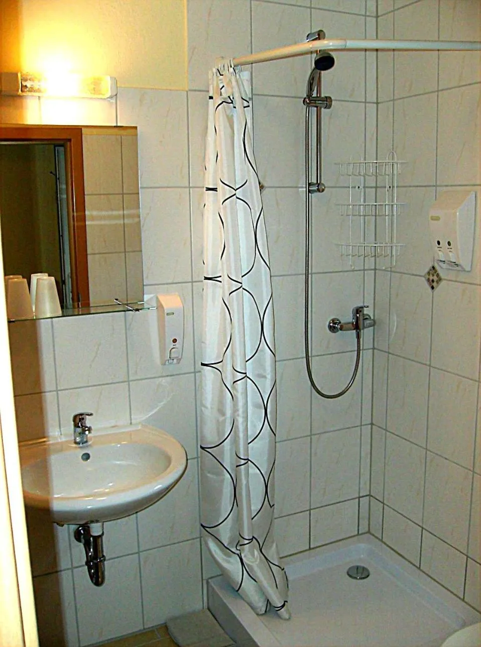 Shower in Järgen Ferienappartements