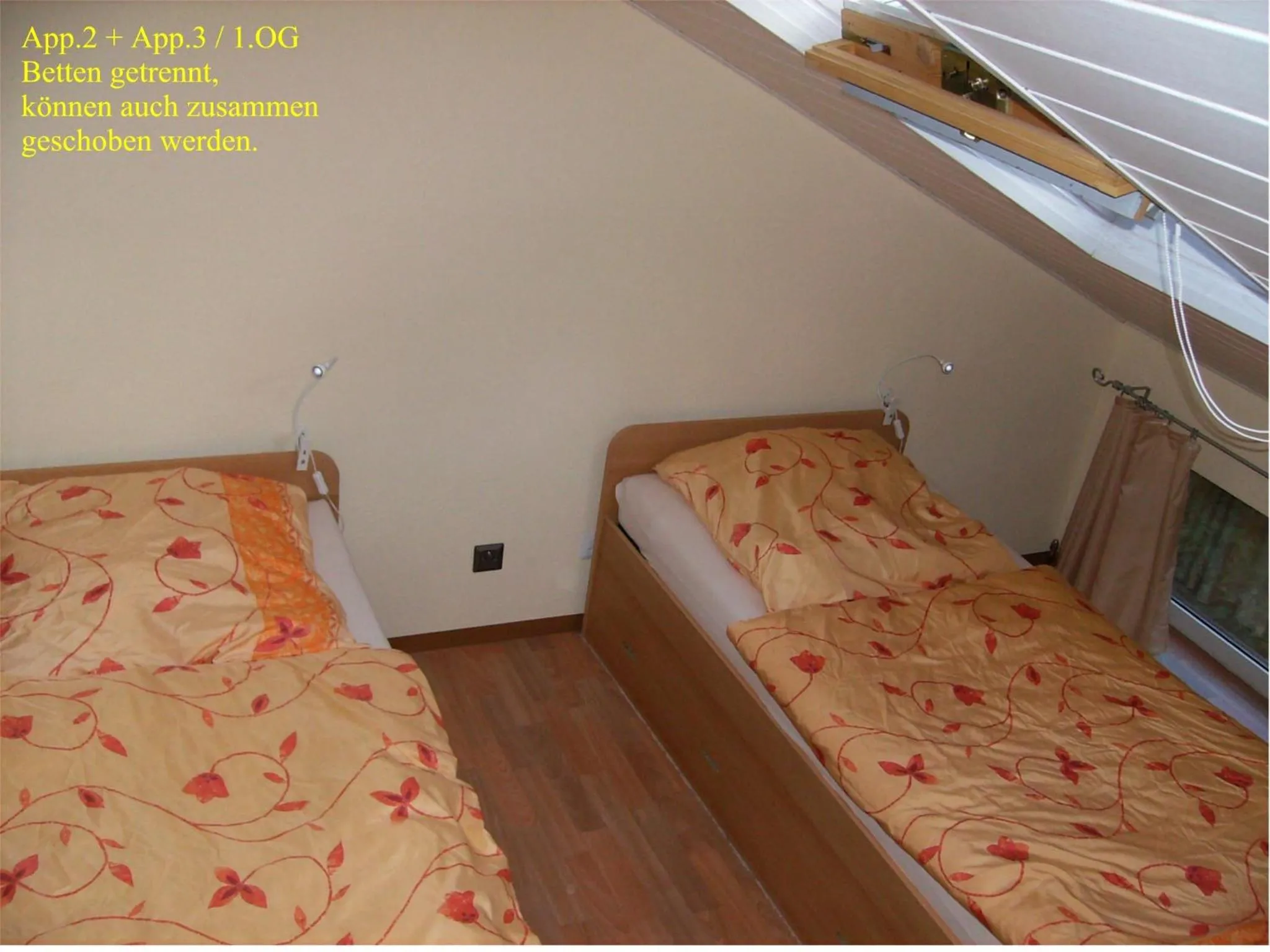 Bed in Järgen Ferienappartements