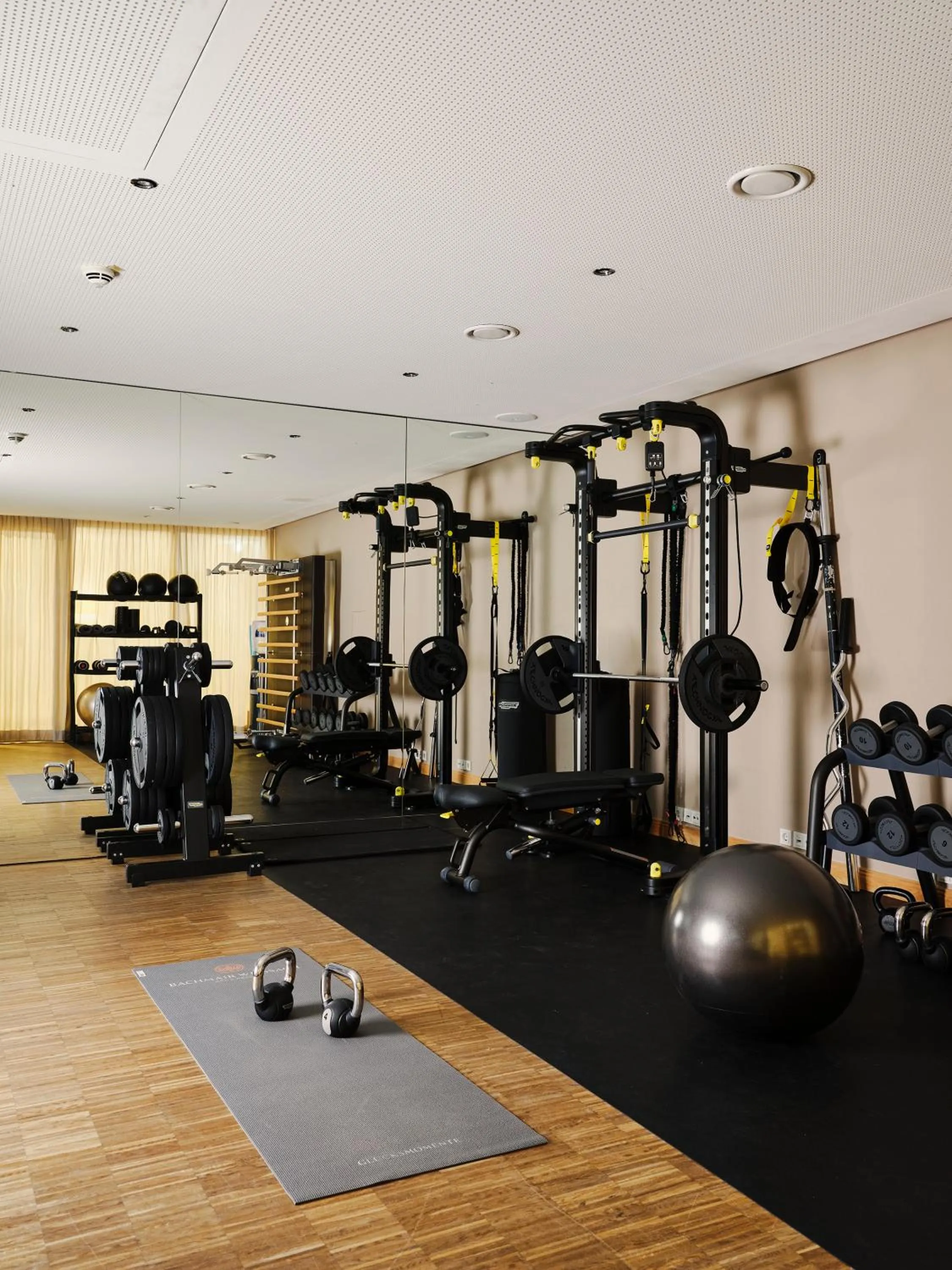 Fitness centre/facilities in Spa & Resort Bachmair Weissach, LUXURY FAMILY RESORT