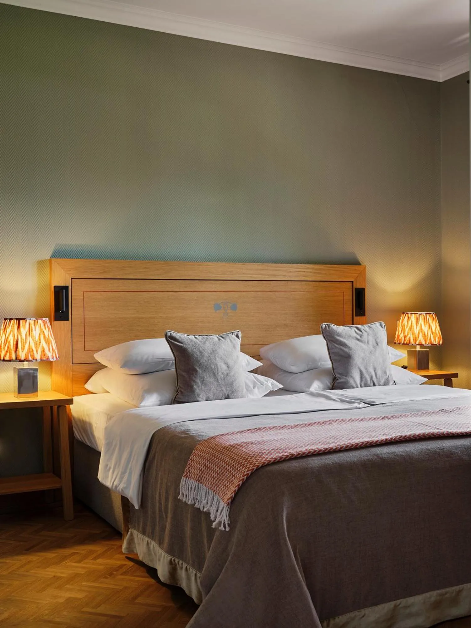 Bed in Spa & Resort Bachmair Weissach, LUXURY FAMILY RESORT