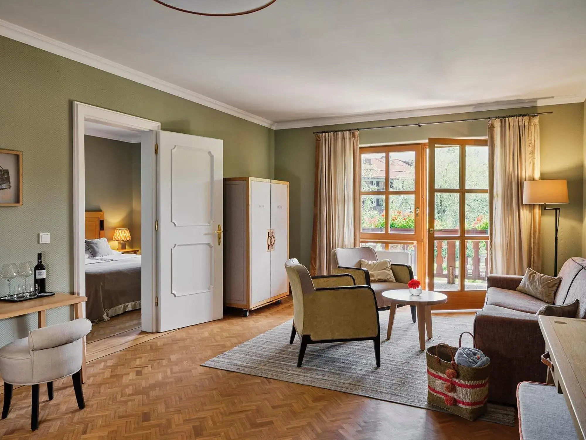 Family Suite with Balcony in Spa & Resort Bachmair Weissach, LUXURY FAMILY RESORT Family Suite with Balcony in Spa & Resort Bachmair Weissach, LUXURY FAMILY RESORT