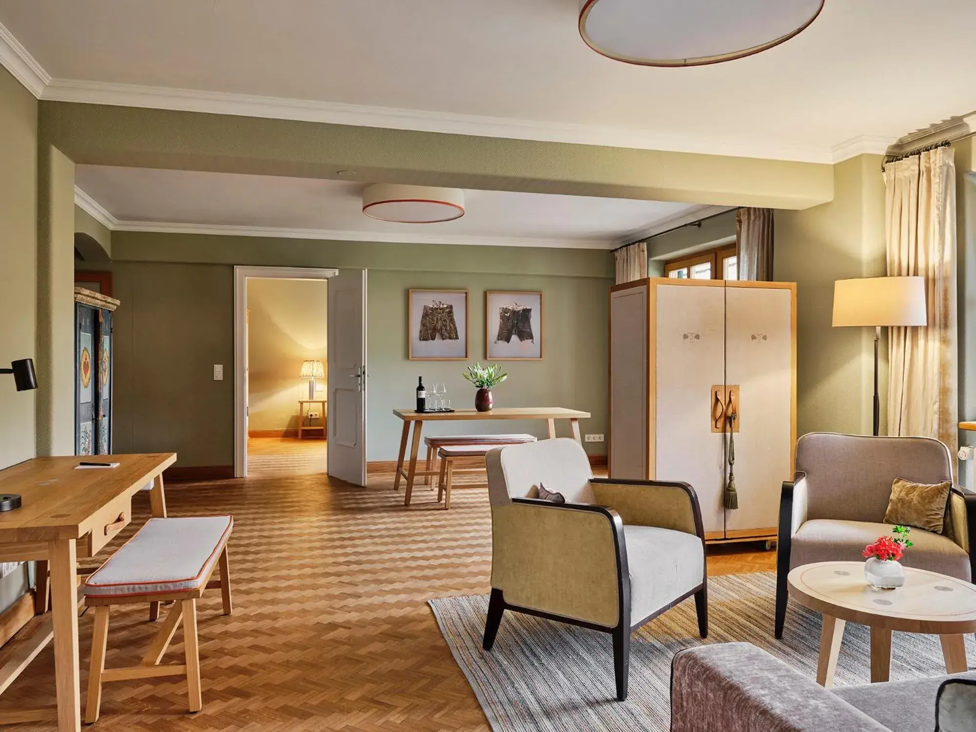 Executive Suite with Balcony in Spa & Resort Bachmair Weissach, LUXURY FAMILY RESORT Executive Suite with Balcony in Spa & Resort Bachmair Weissach, LUXURY FAMILY RESORT