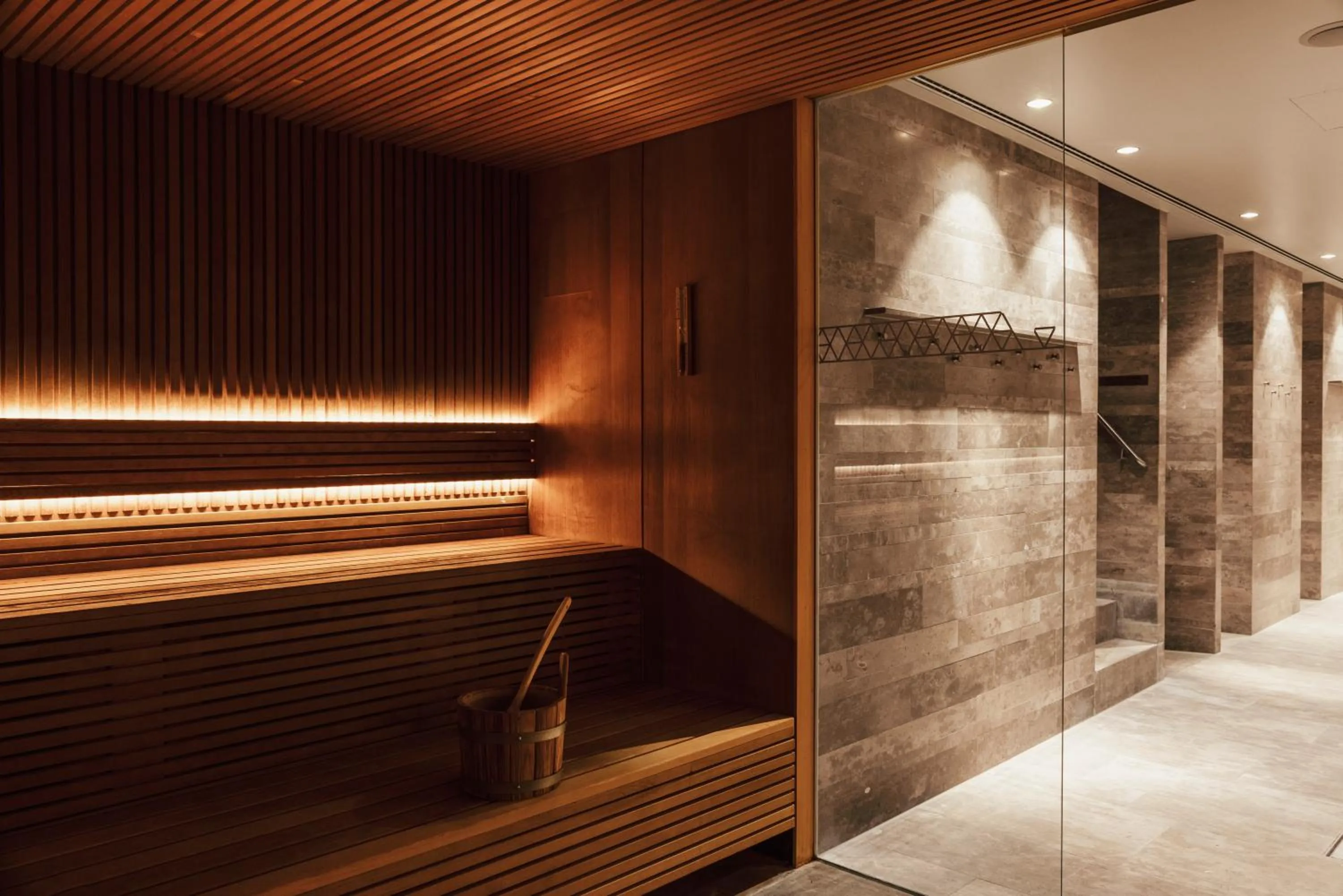 Sauna in Spa & Resort Bachmair Weissach, LUXURY FAMILY RESORT