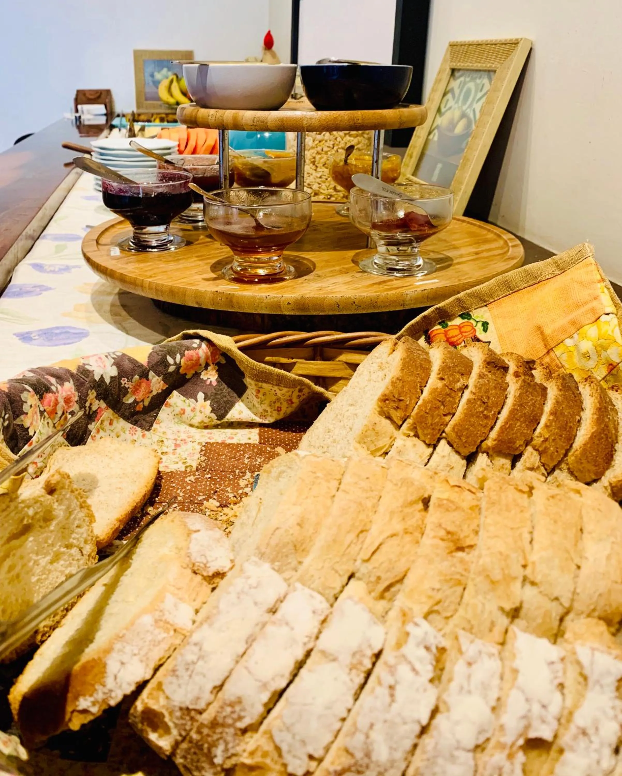 Buffet breakfast in Hotel Pousada Joao de Barro